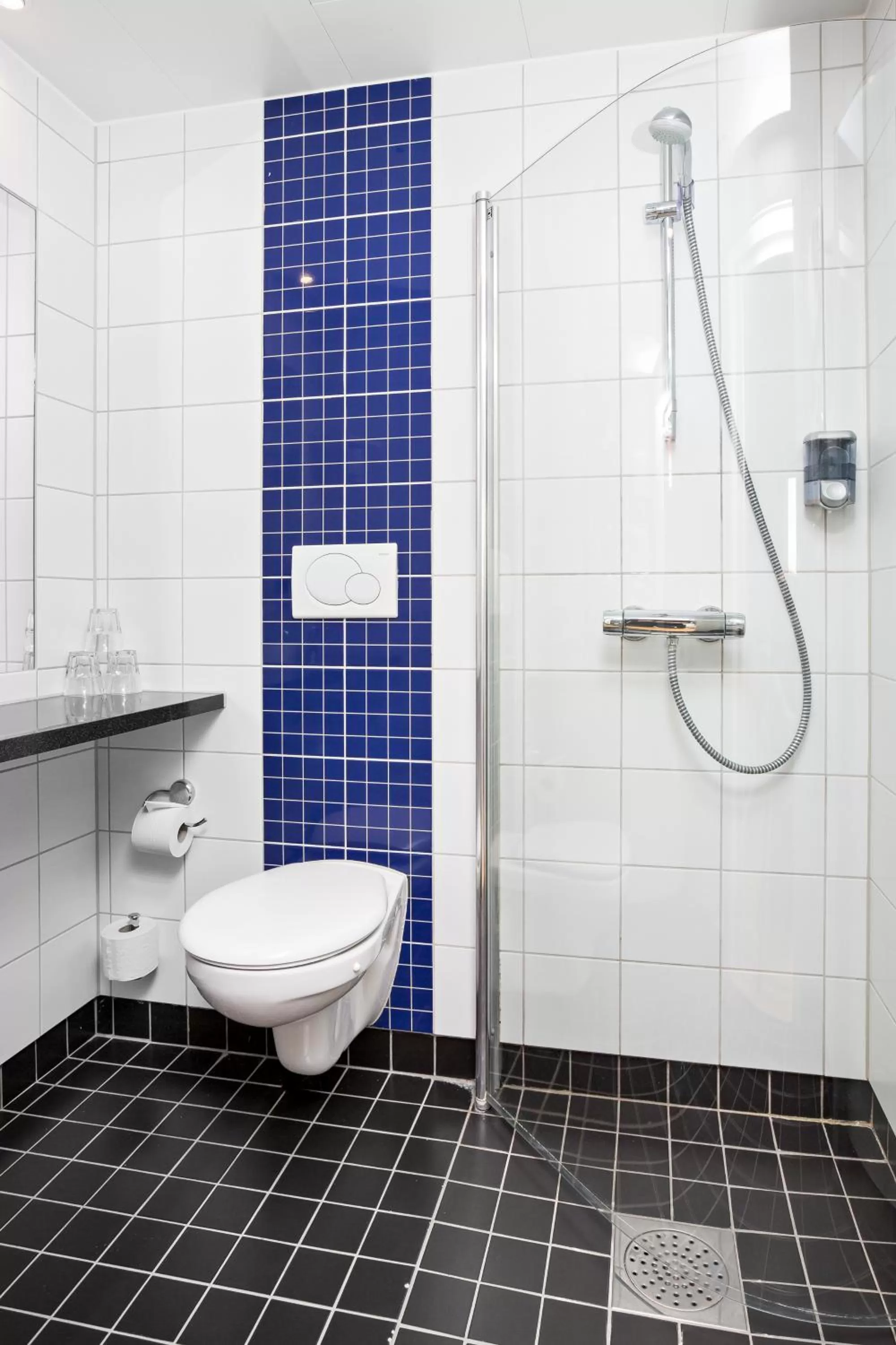 Shower in Aiden by Best Western Skavsta Airport