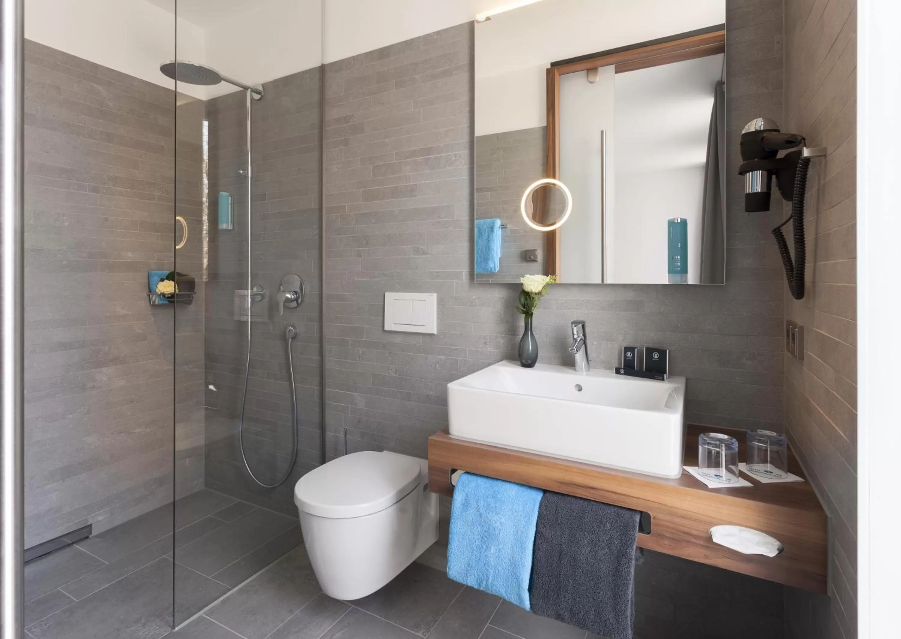 Shower in Best Western Hotel am Europaplatz