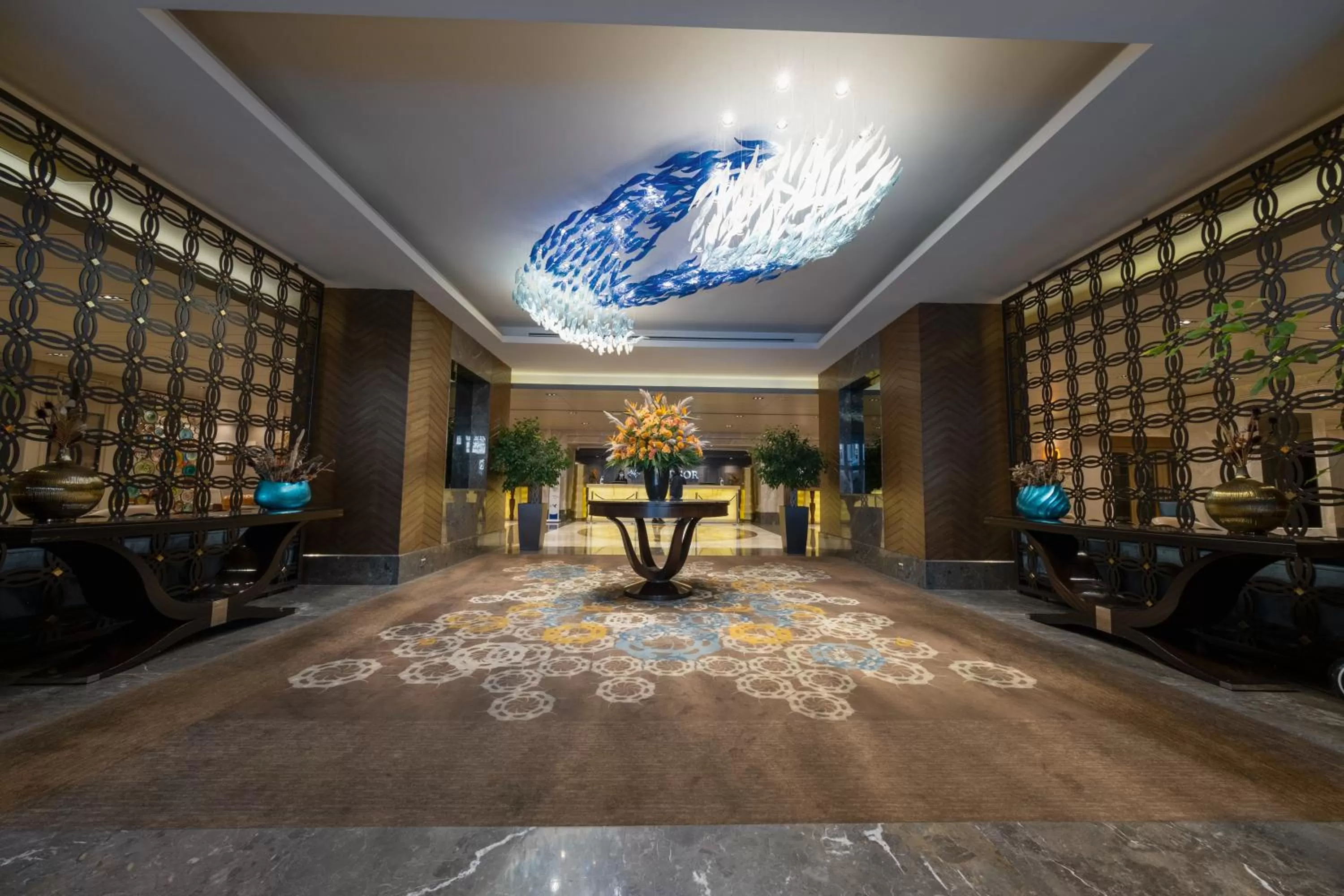 Lobby/Reception in Windsor Hotel & Convention Center Istanbul