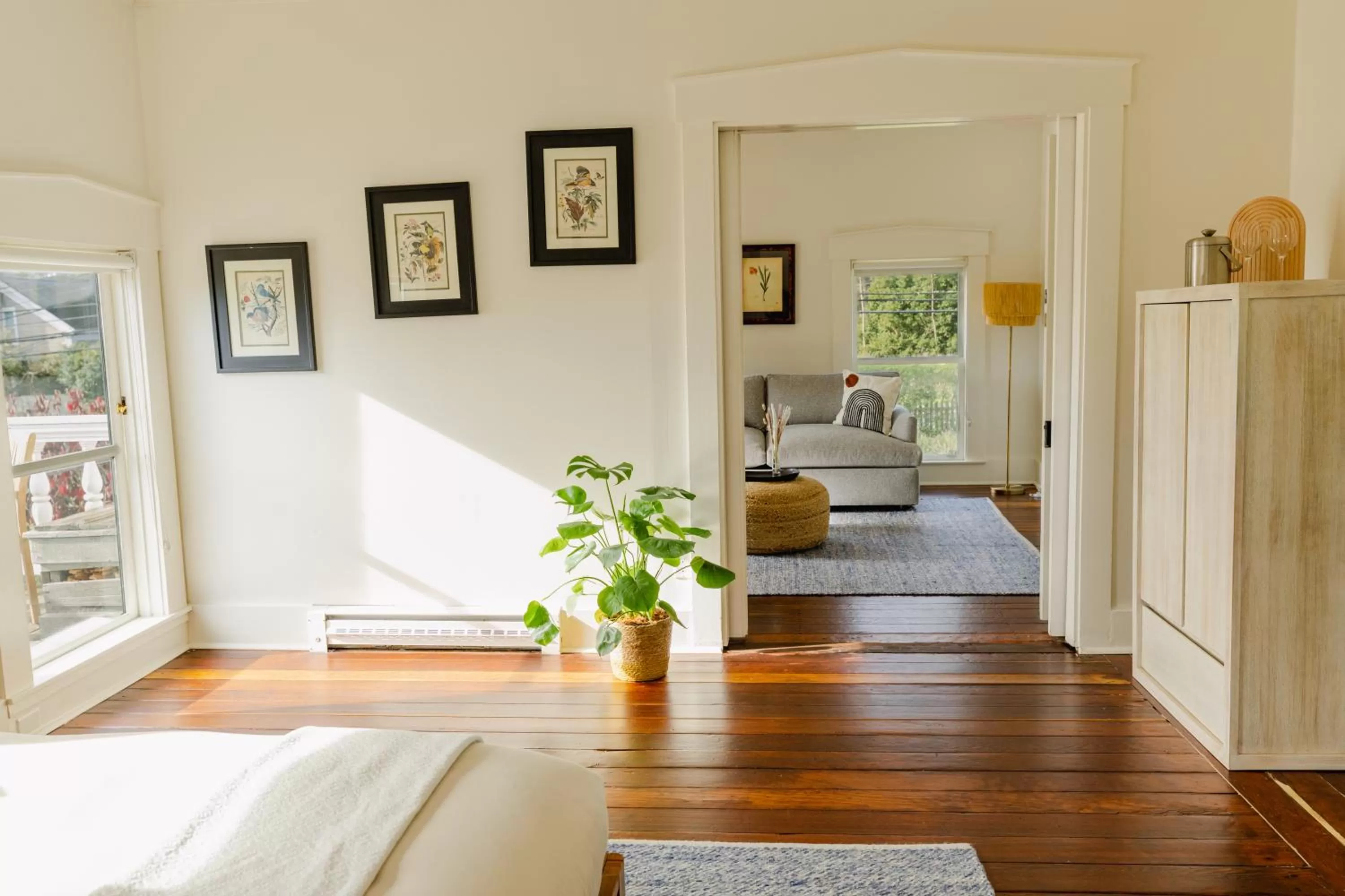 Photo of the whole room, Bed in SCP Mendocino Inn and Farm