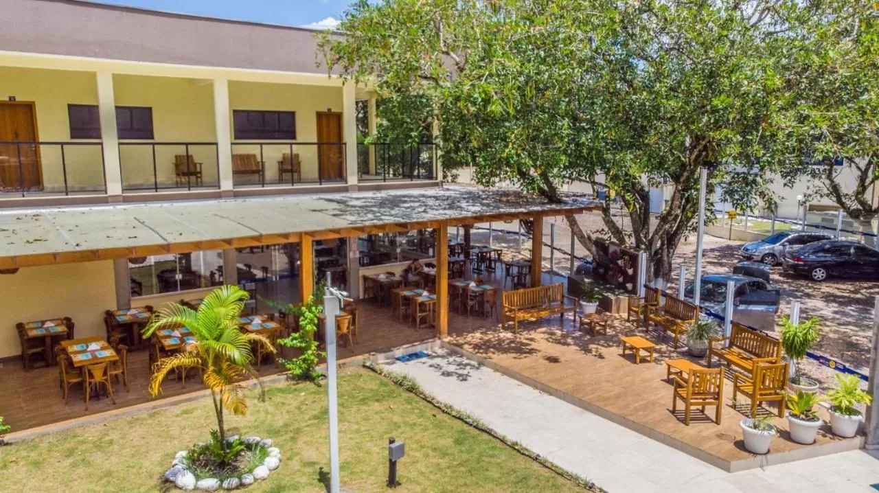 Restaurant/places to eat, Pool View in Pousada Ilha Vitoria