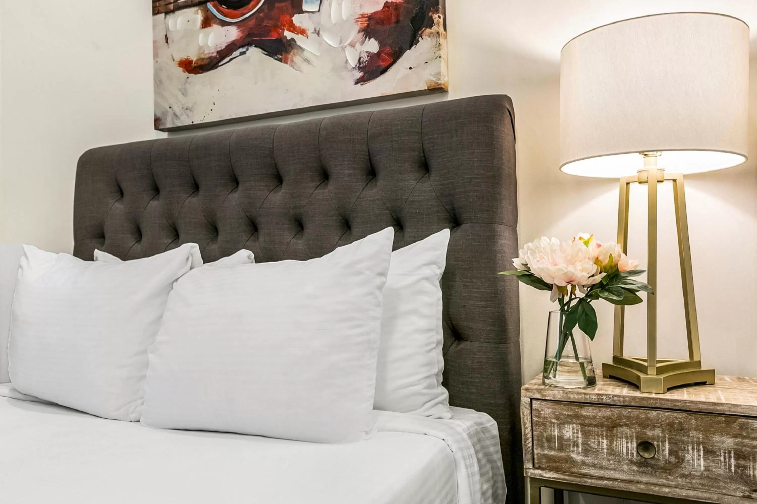 Bedroom, Bed in 1 and 2 BR Private Condos Steps Away From French Quarter