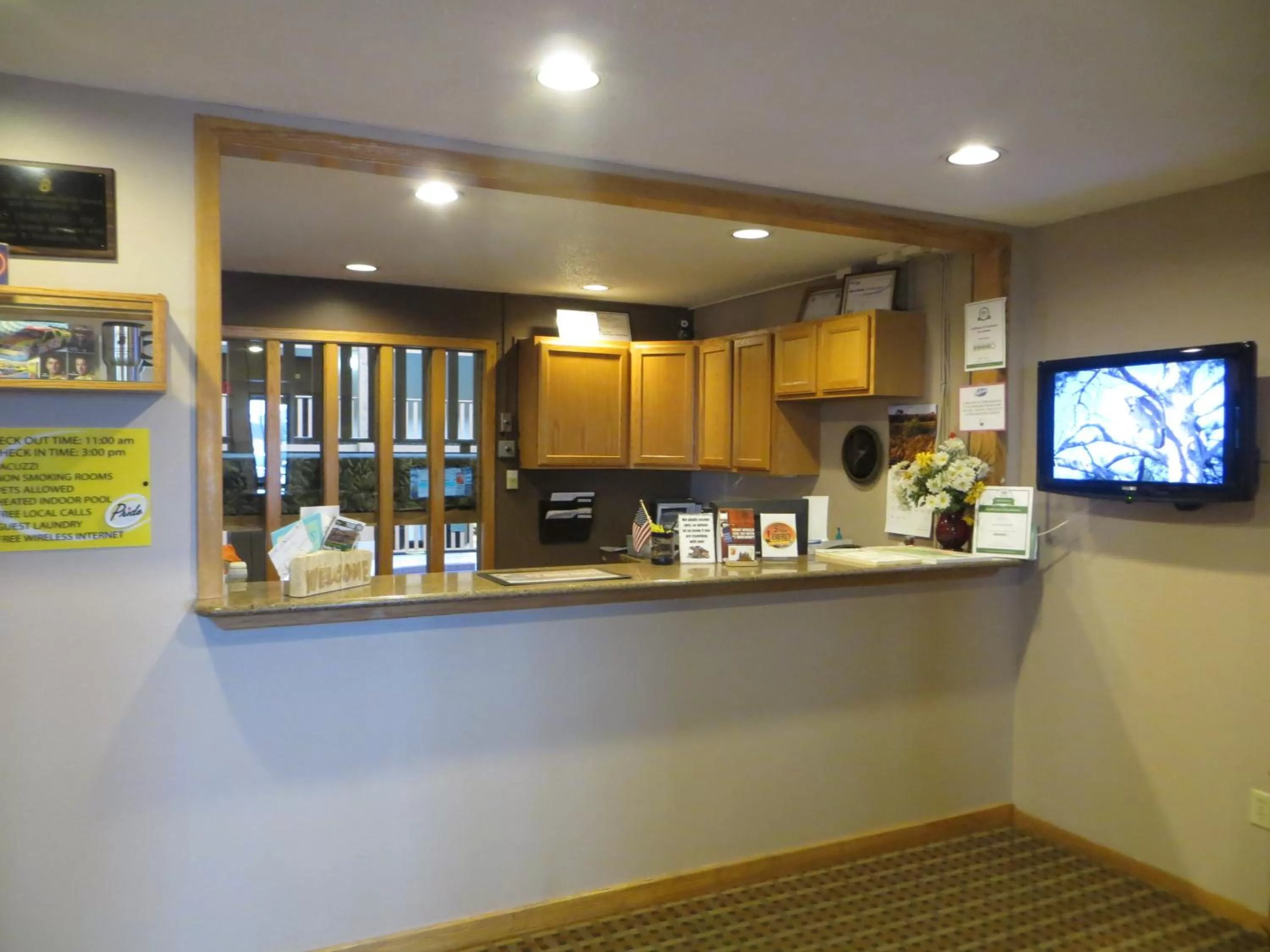 Lobby or reception in Super 8 by Wyndham Spearfish