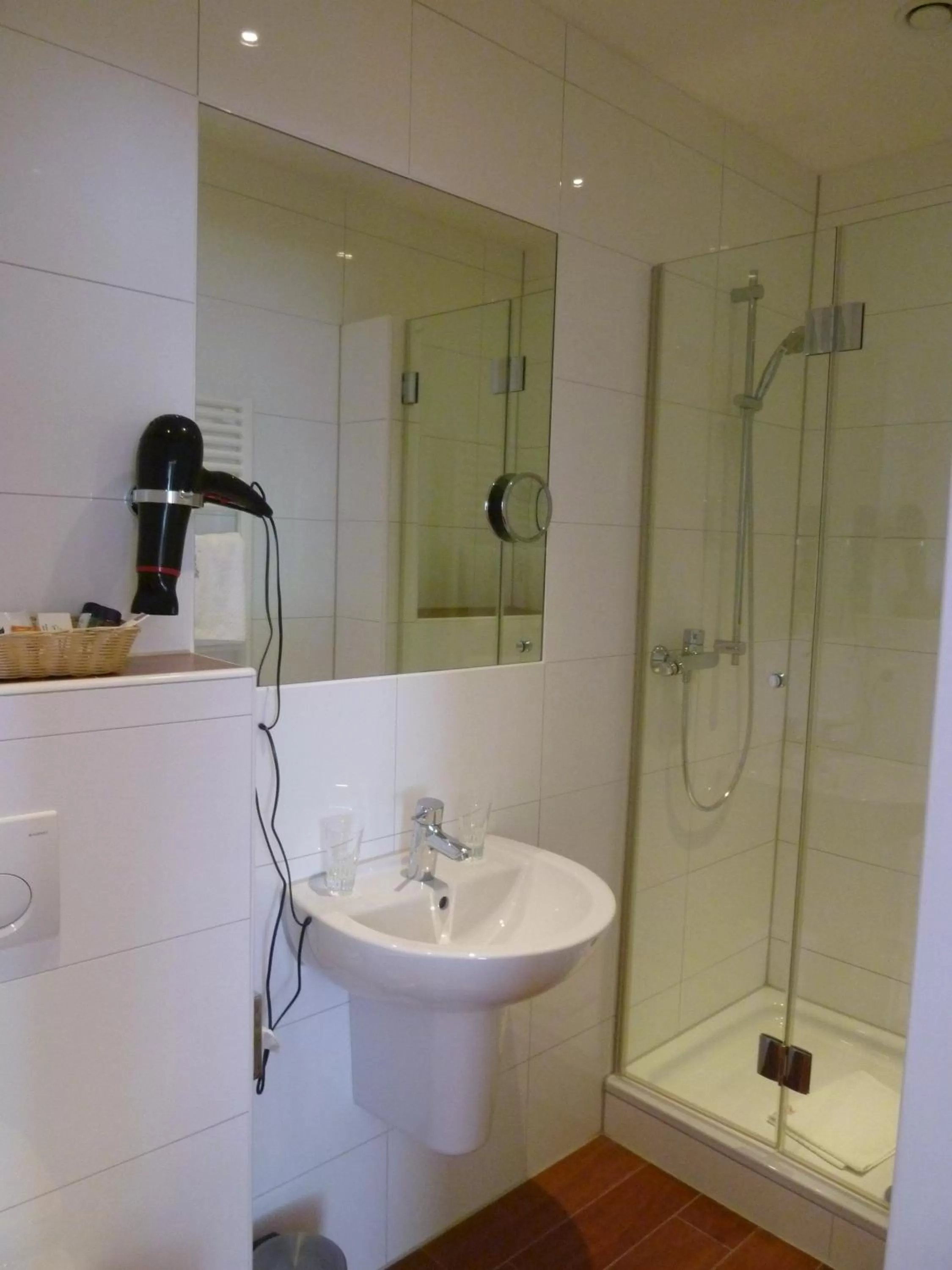 Bathroom in Höger's Hotel & Restaurant