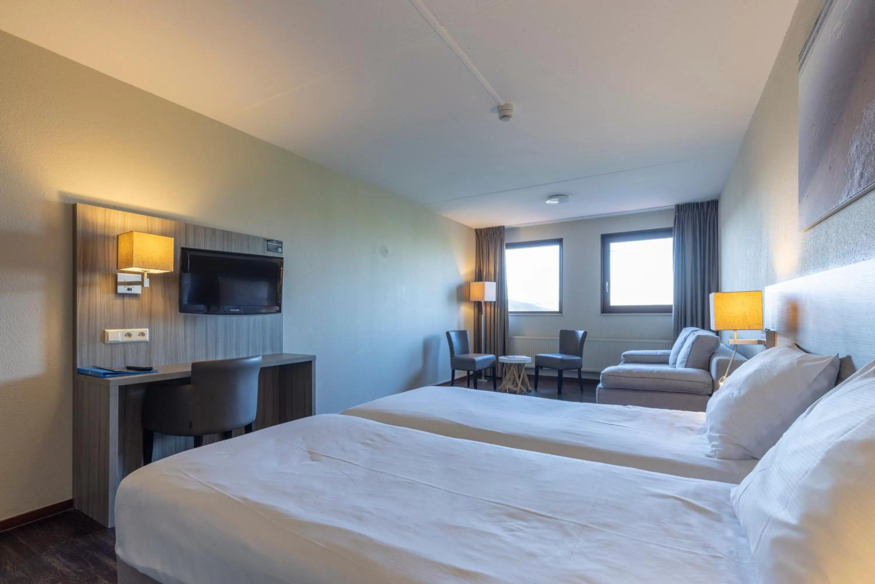 Bedroom, Bed in Fletcher Badhotel Callantsoog