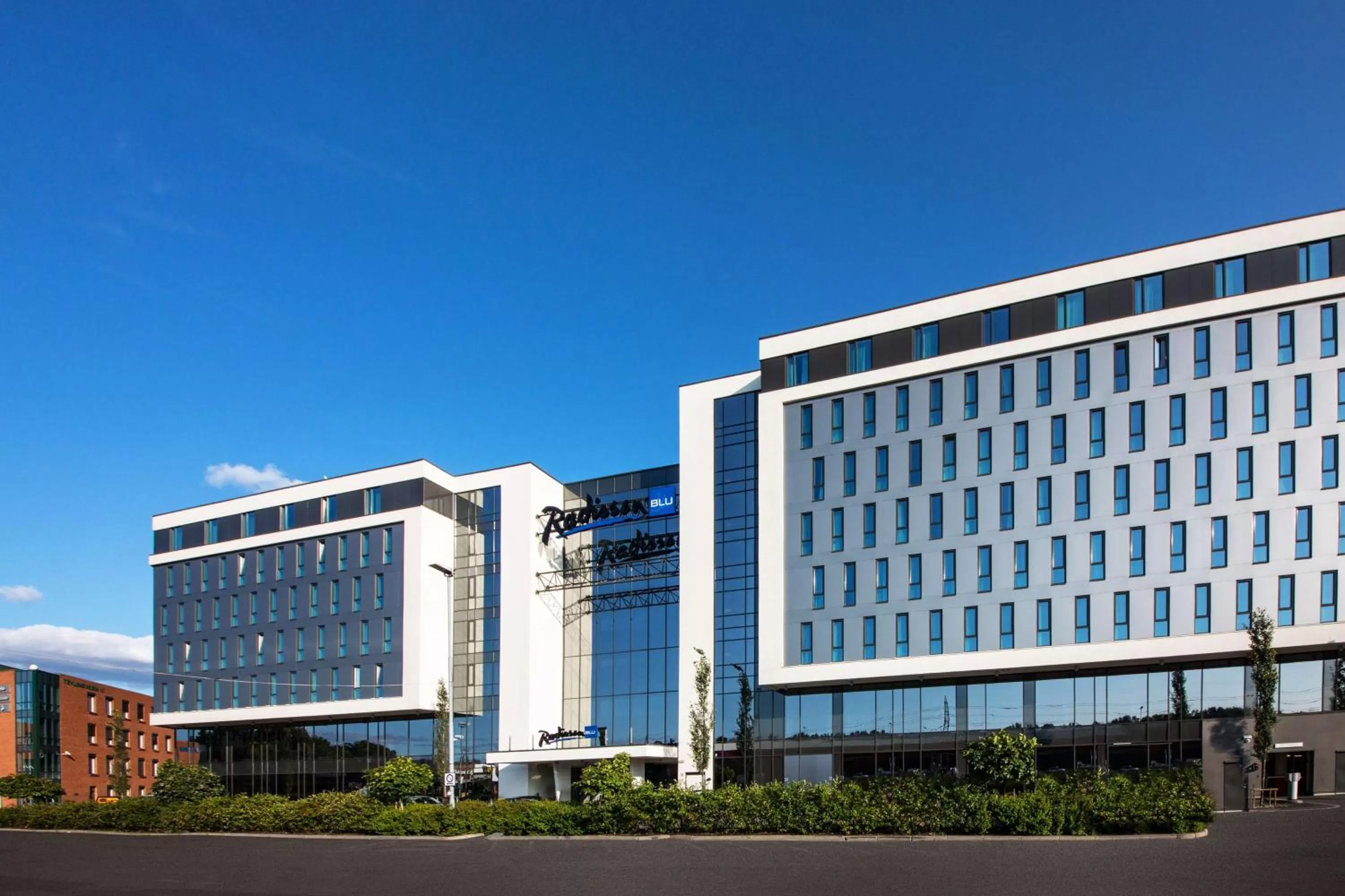 Property building in Radisson Blu Hotel Oslo Alna