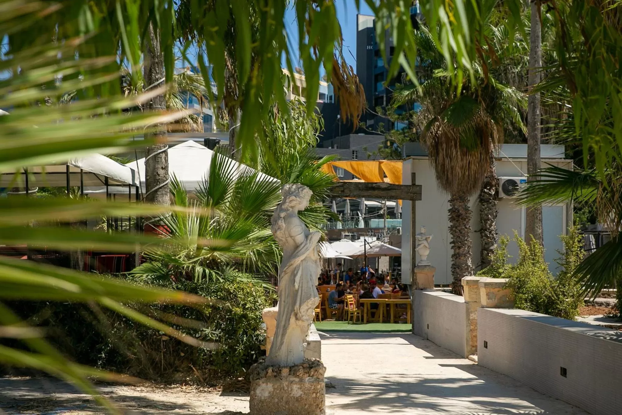 Patio in Beach Garden Hotel
