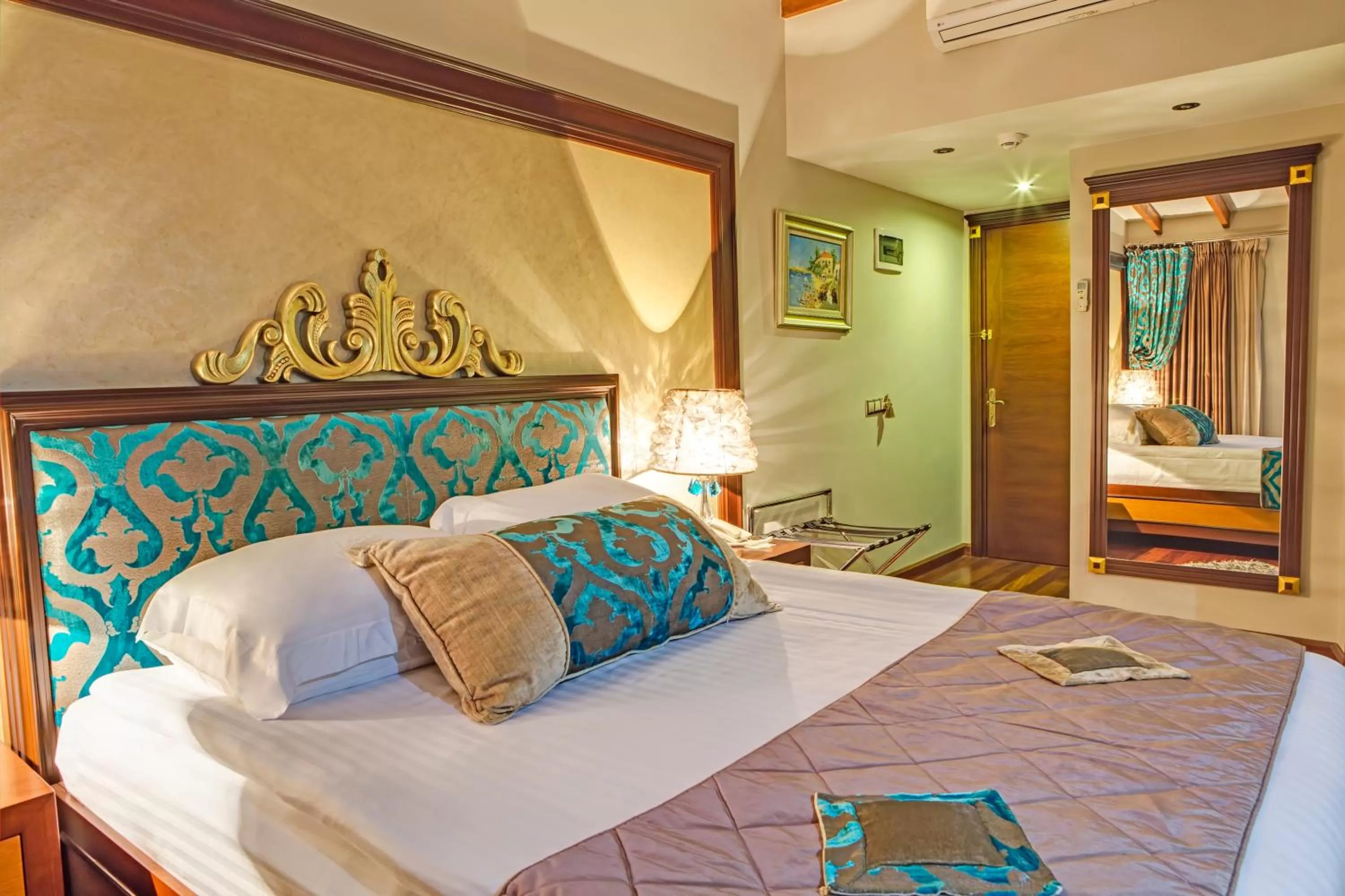 Bed in Bulbul Yuvası Boutique Hotel