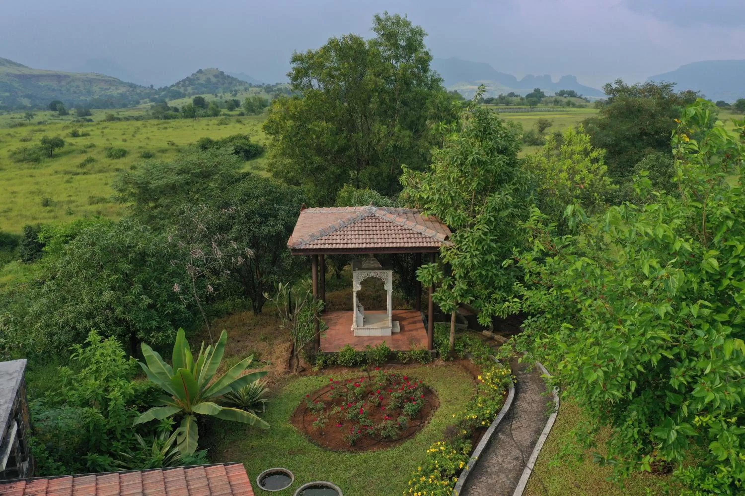 Property building in Jayshin Lake Vaitarna Resort - Igatpuri