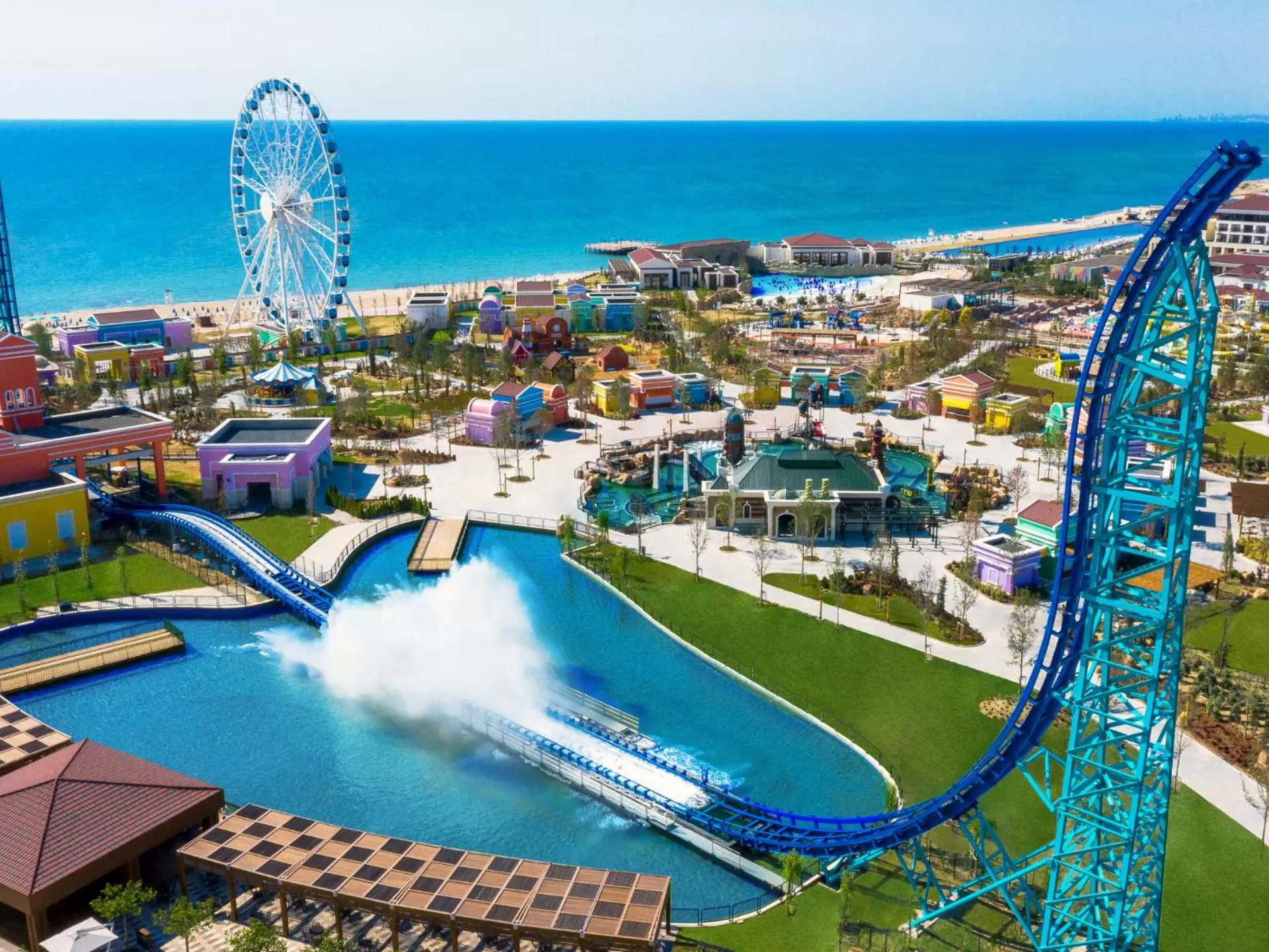 Property building in Rixos Water World Aktau - Theme Park Free Access