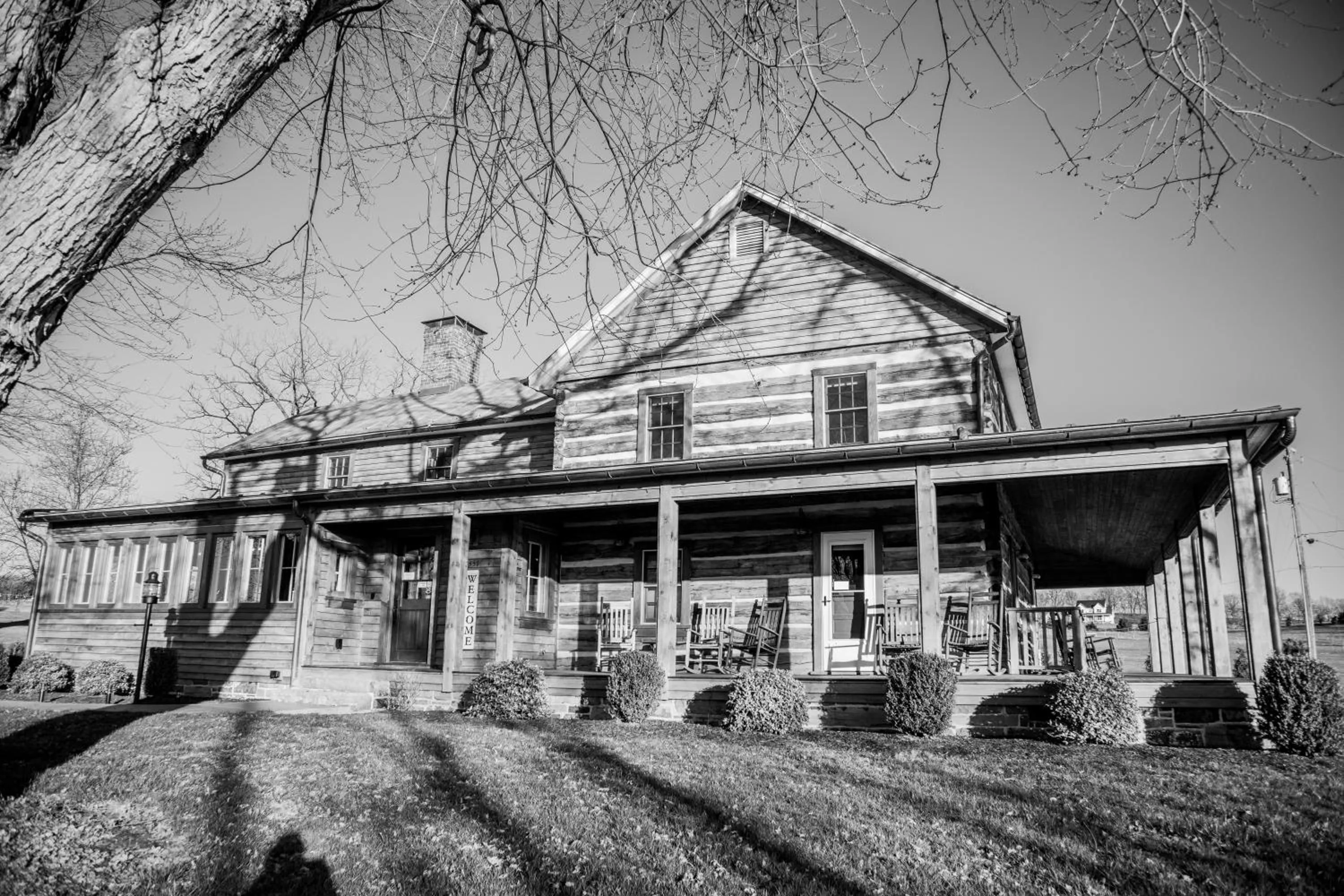 Property building, Winter in Silver Lake Bed and Breakfast