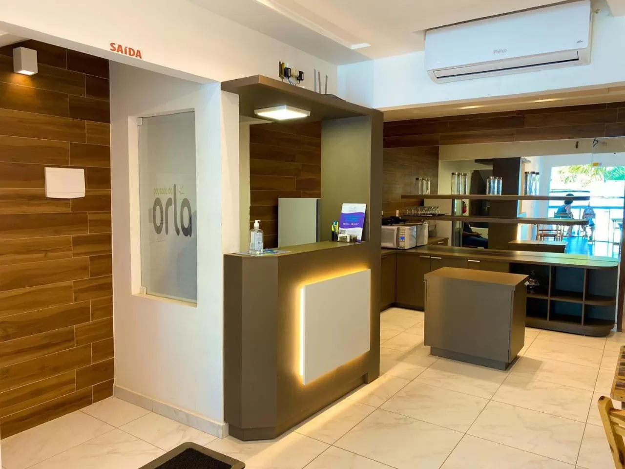 Lobby or reception in Pousada da Orla