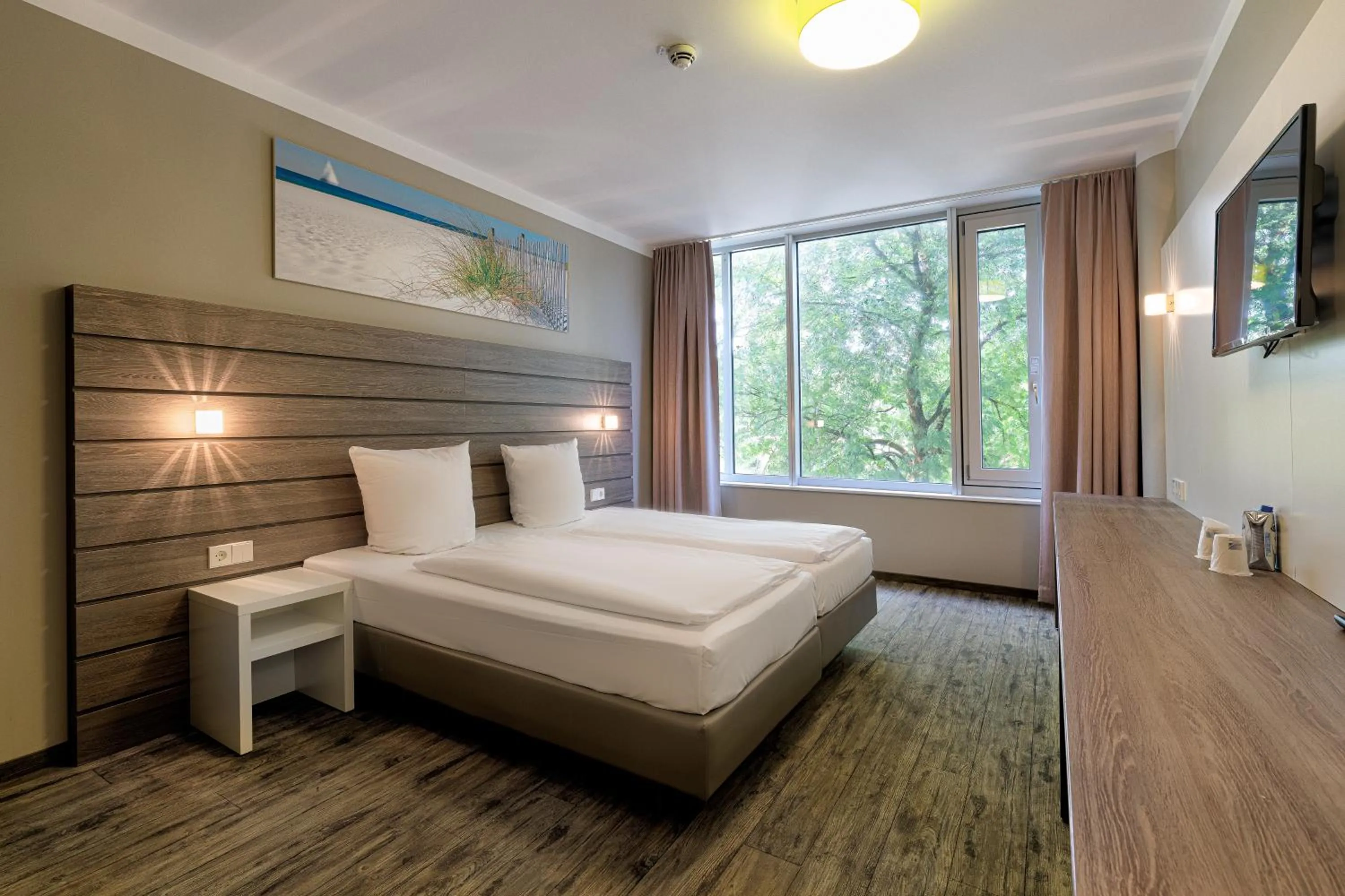 Bed in Tulip Inn München Messe