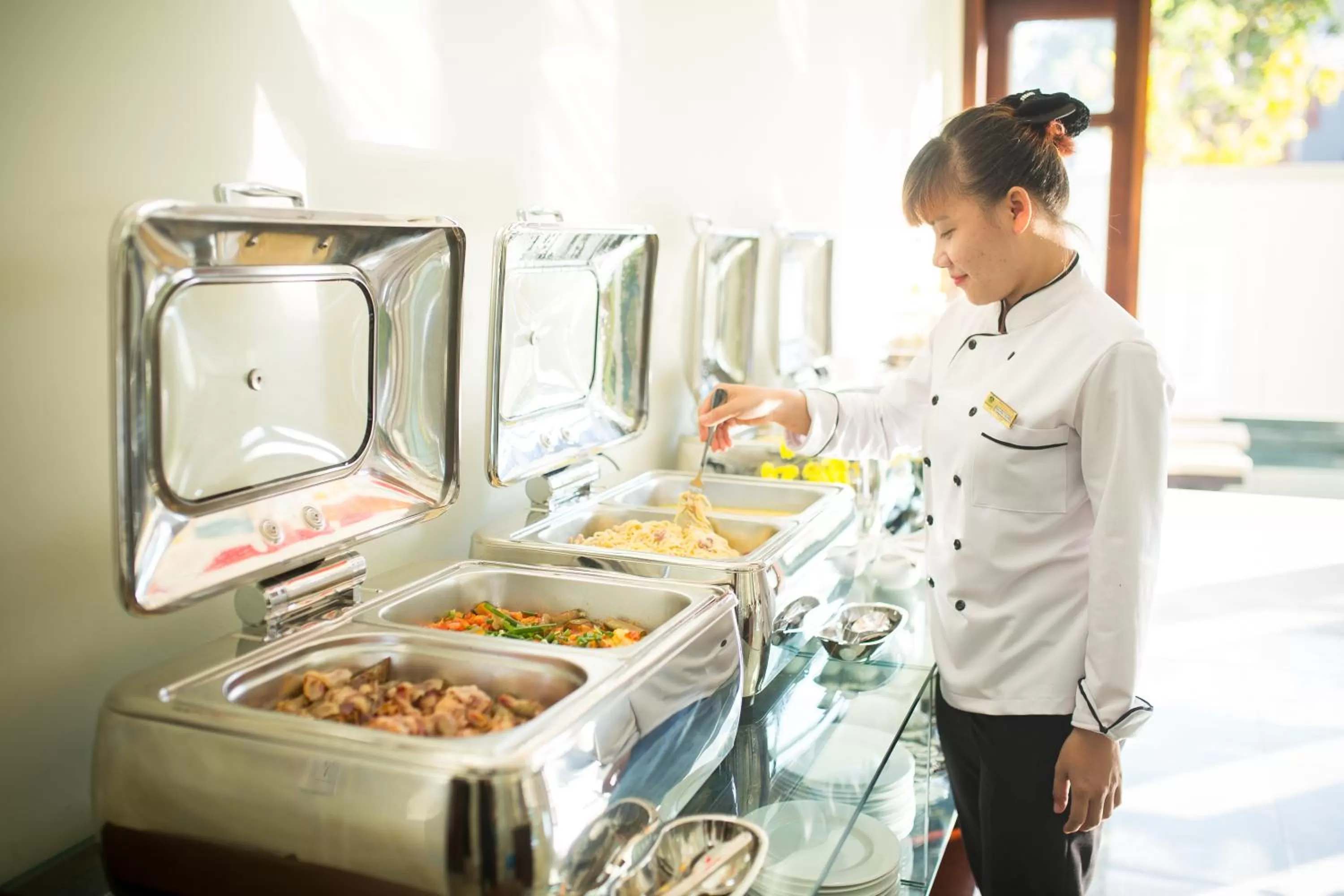 Staff in Hoi An Green Apple Hotel