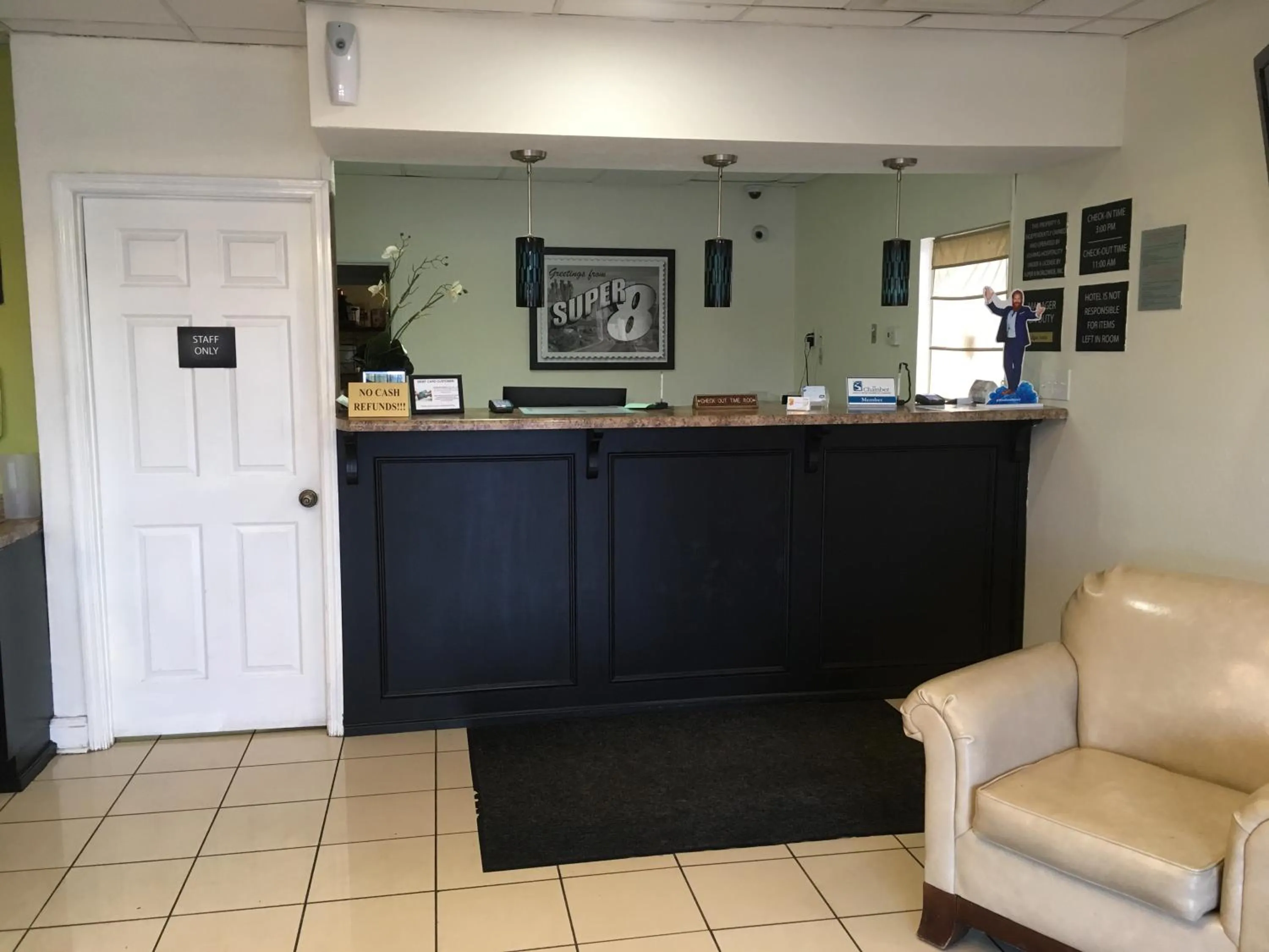 Lobby or reception in Super 8 by Wyndham Augusta
