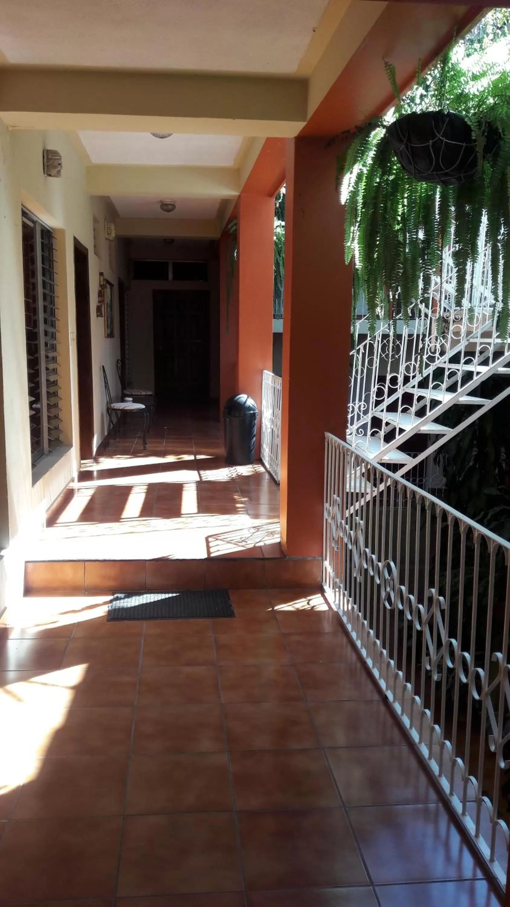 Patio in Hotel Brisas de Copan