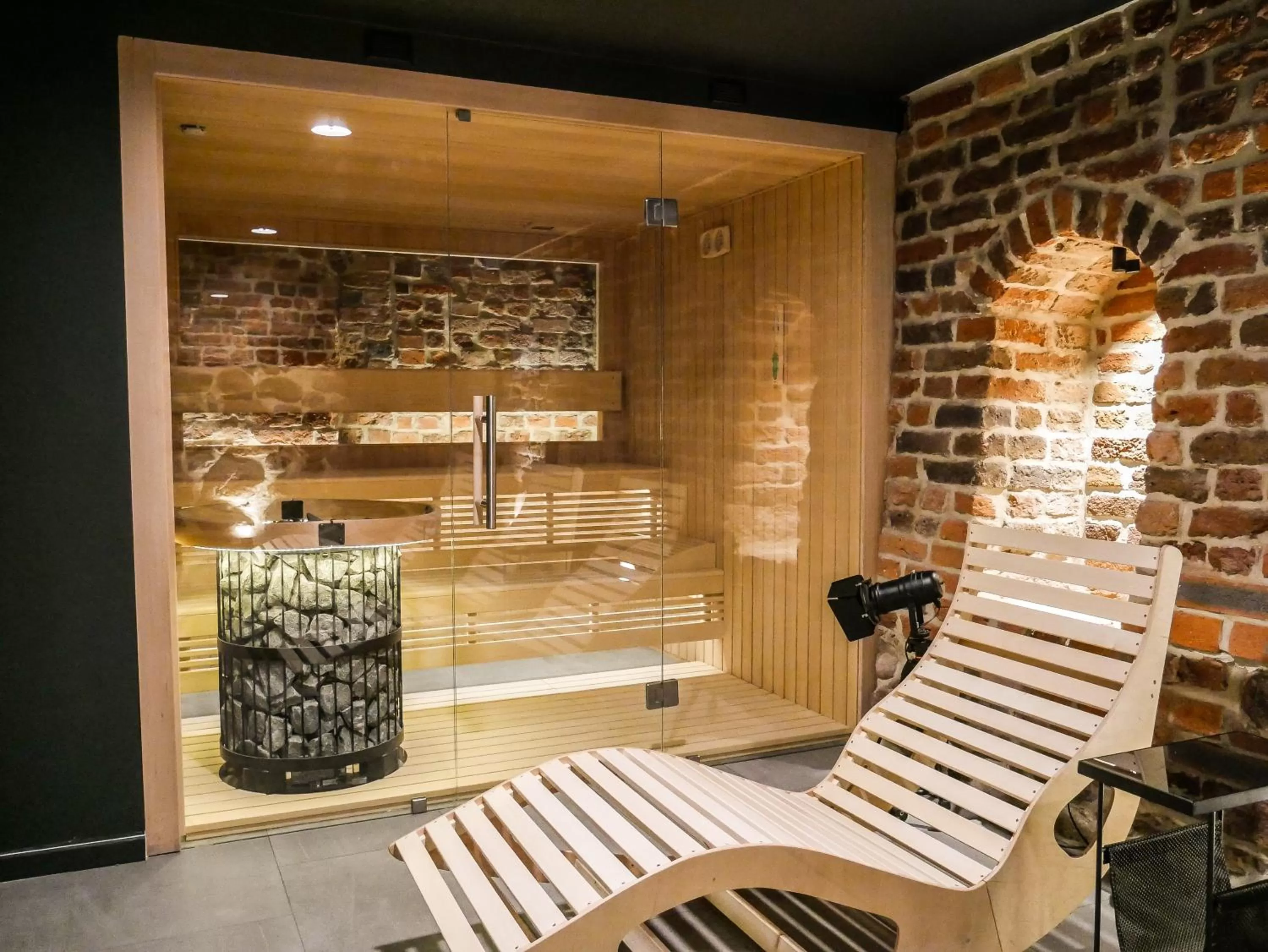 Sauna in Hotel Spichrz