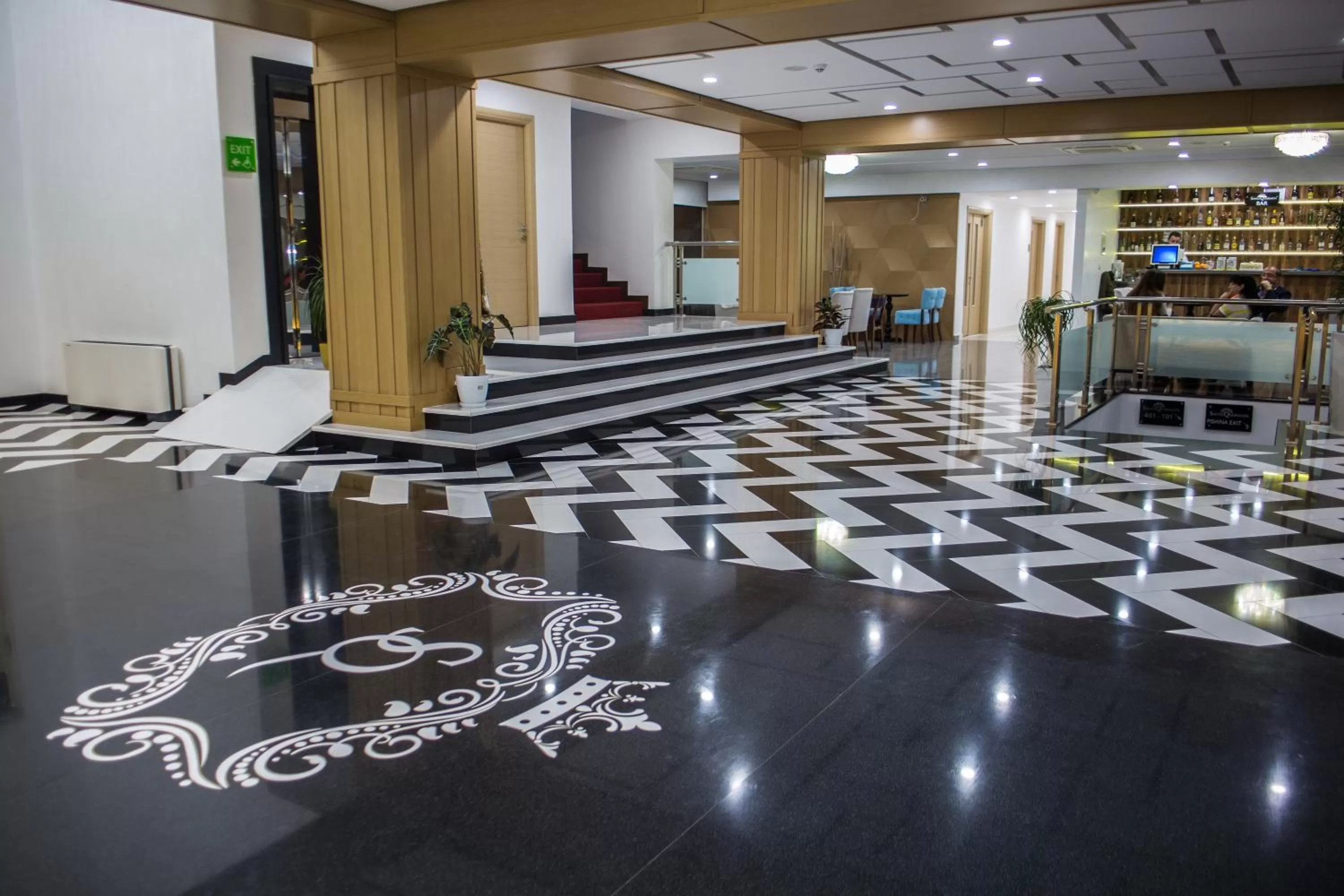 Lobby or reception in Santa Quaranta Premium Resort