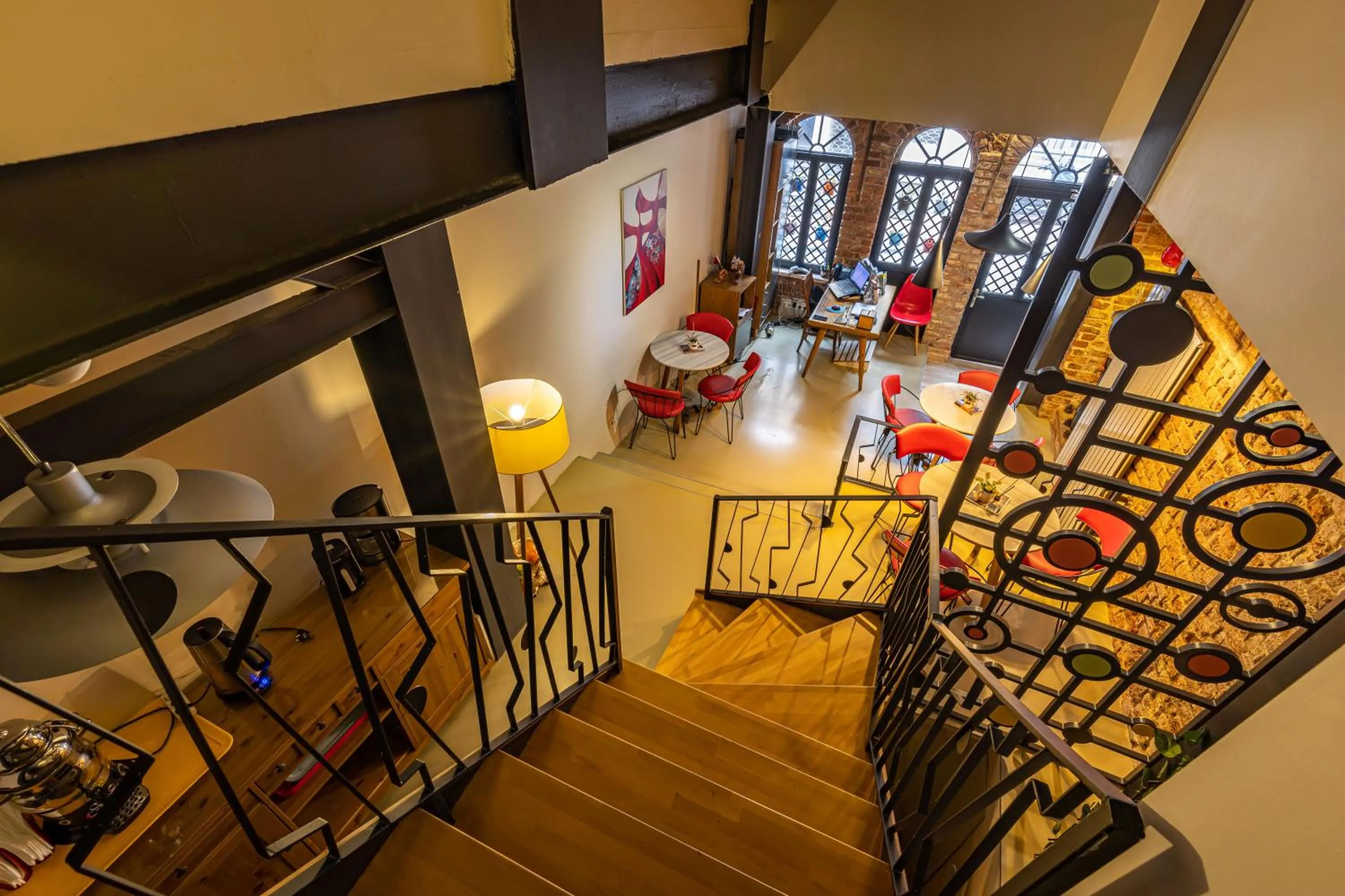 Seating area in Calanthe Residence