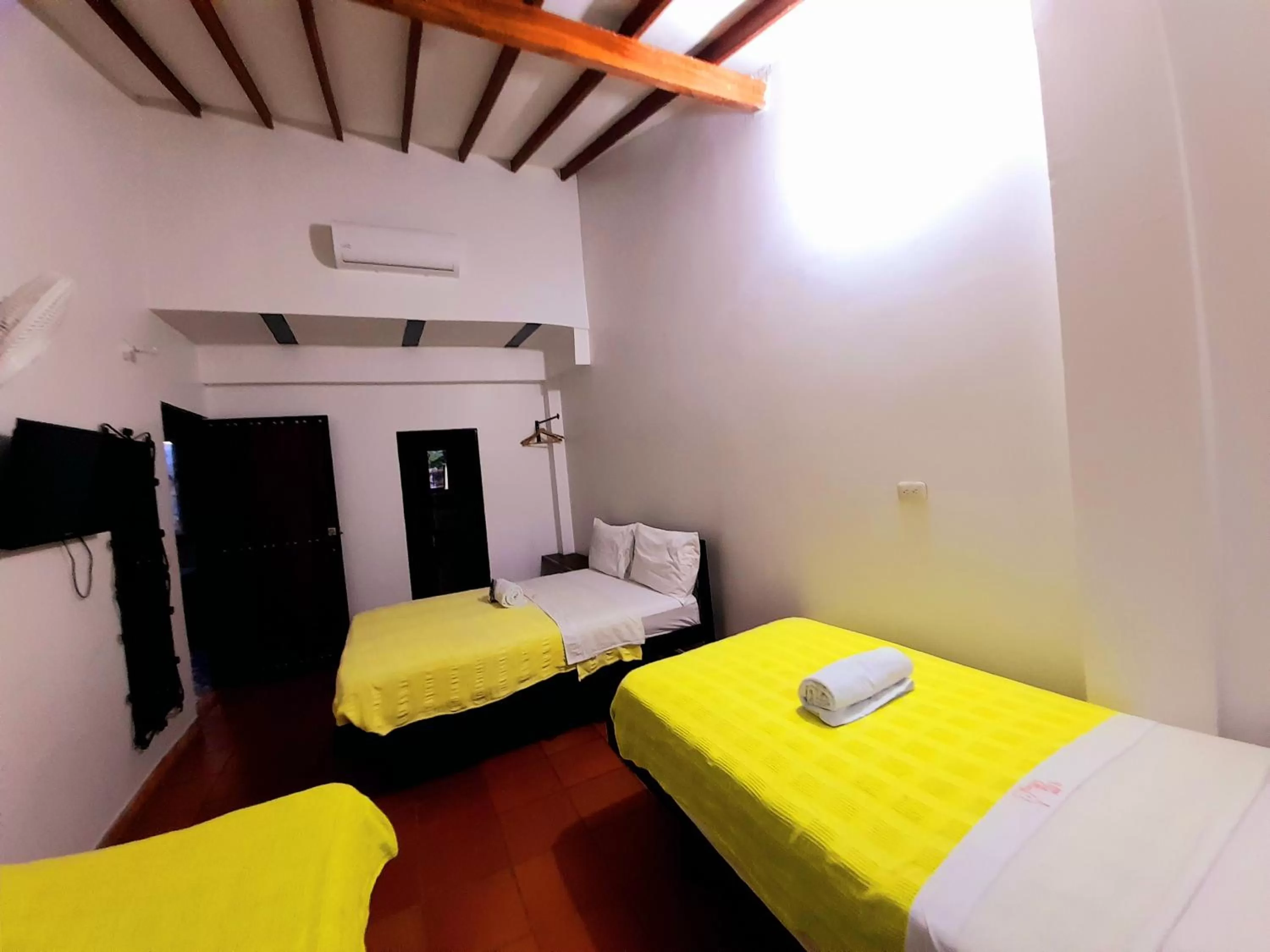 Photo of the whole room, Bed in Hotel Villa Del Socorro