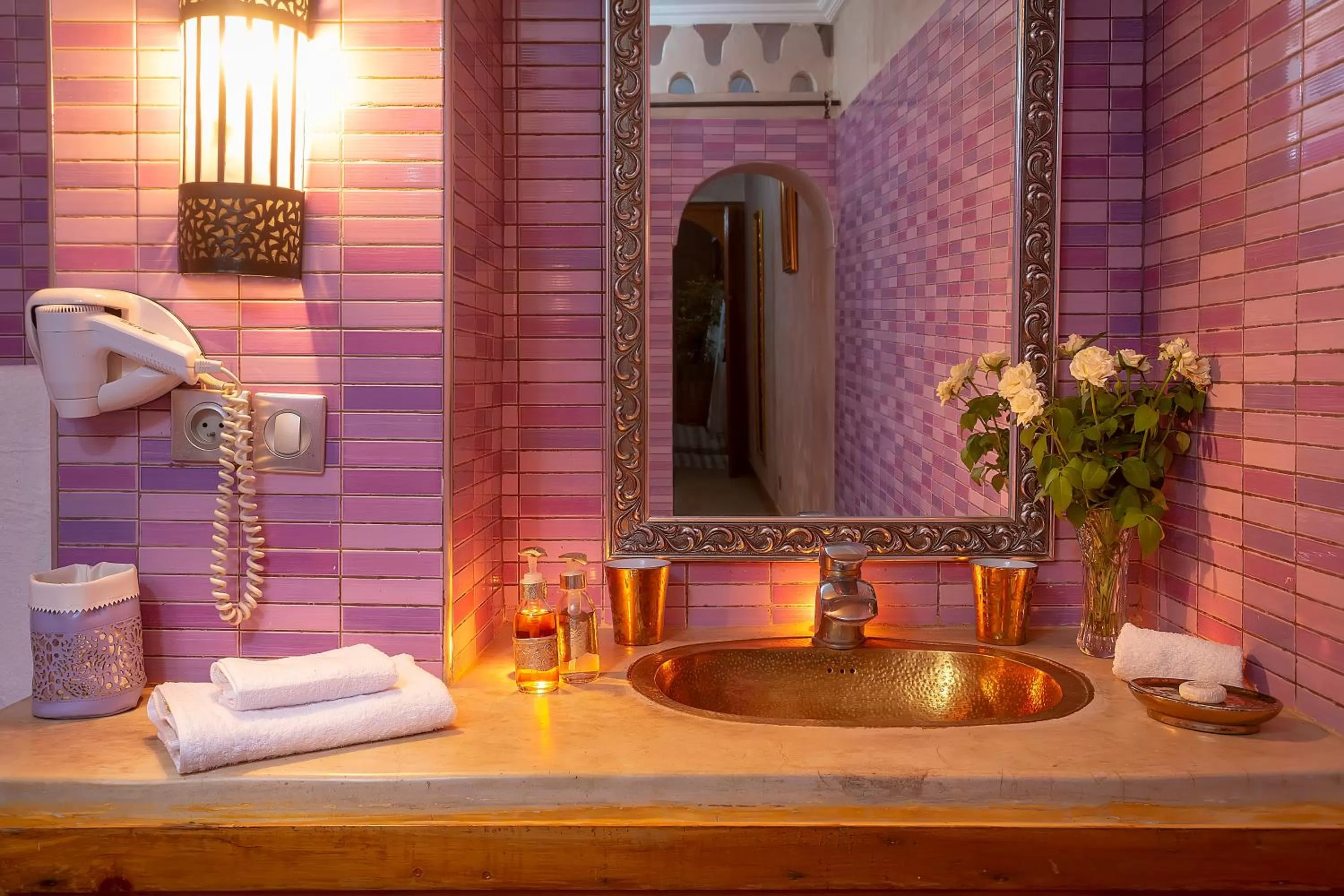 Bathroom in Riad Rodaina & SPA