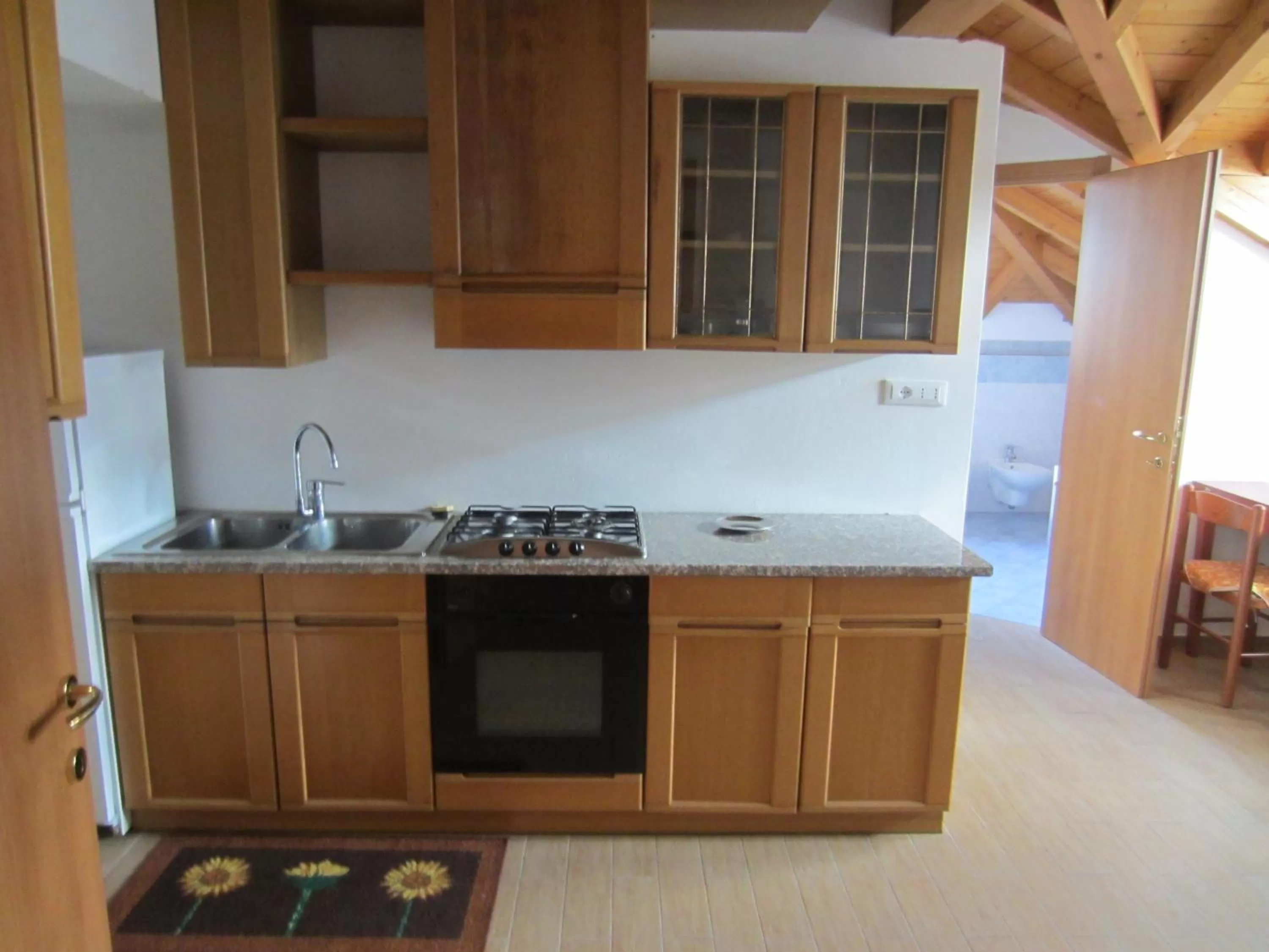 Communal kitchen in Alla Torretta