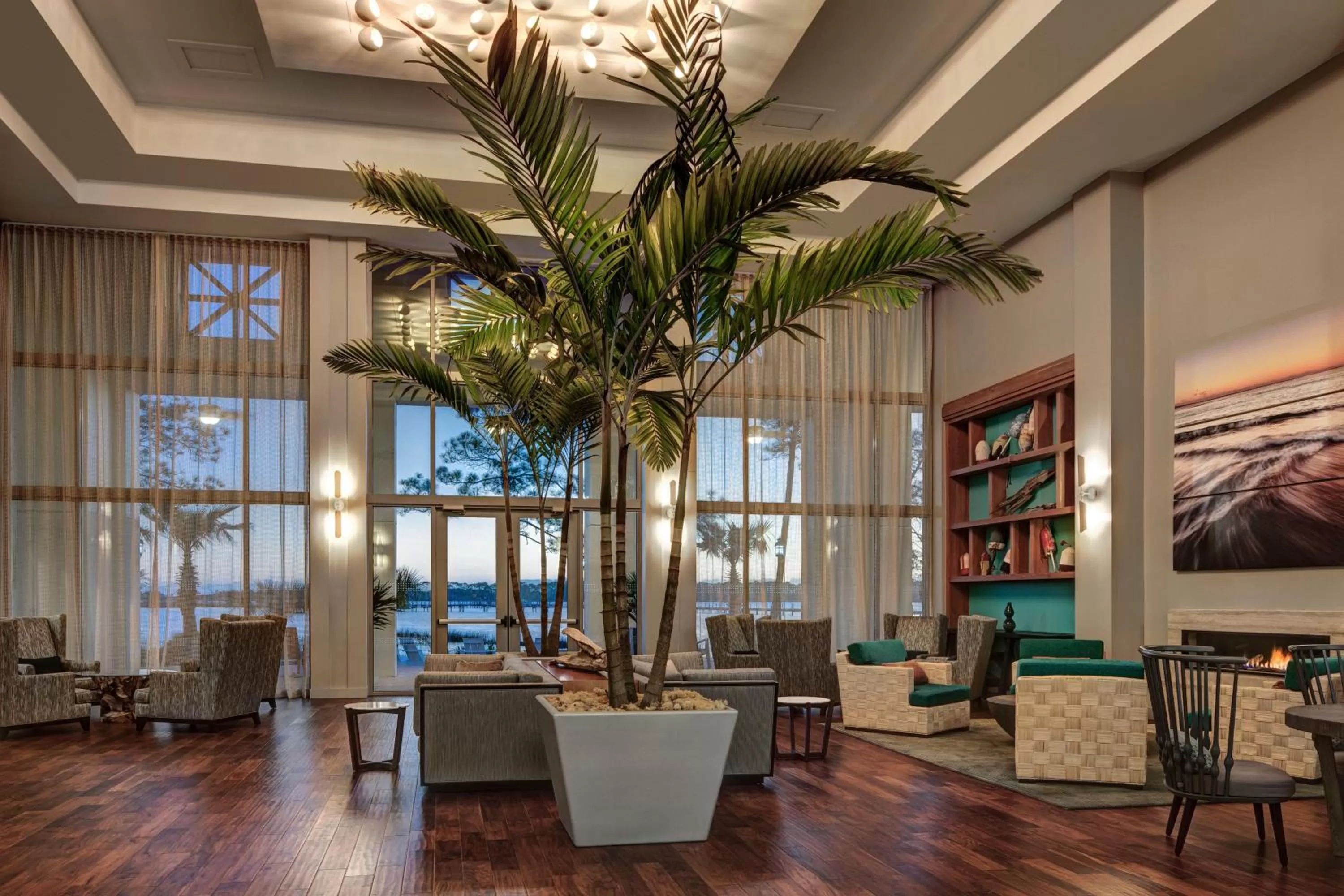 Lobby or reception in Hilton Vacation Club Bayside Resort Panama City Beach