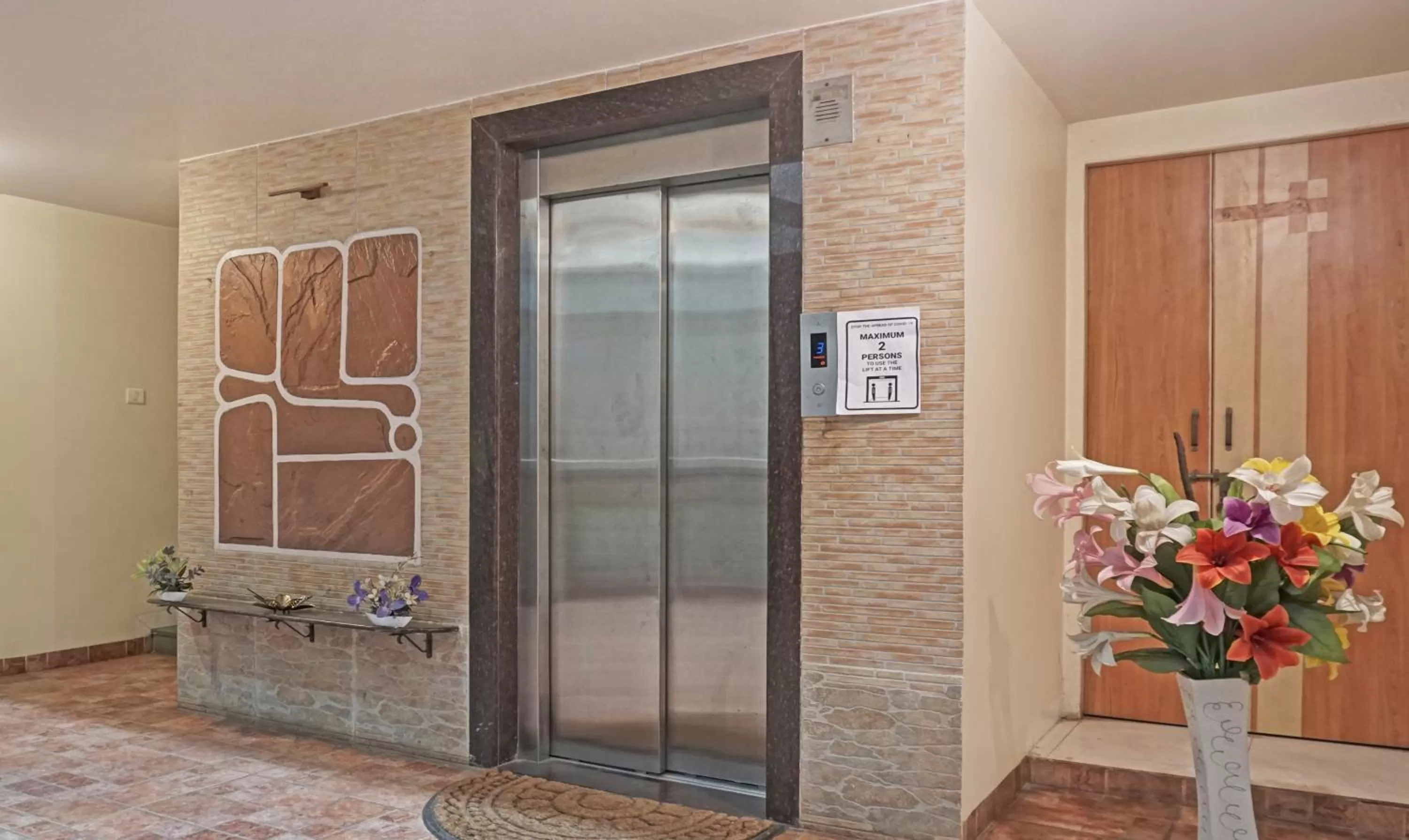 elevator in Treebo Excellent Home