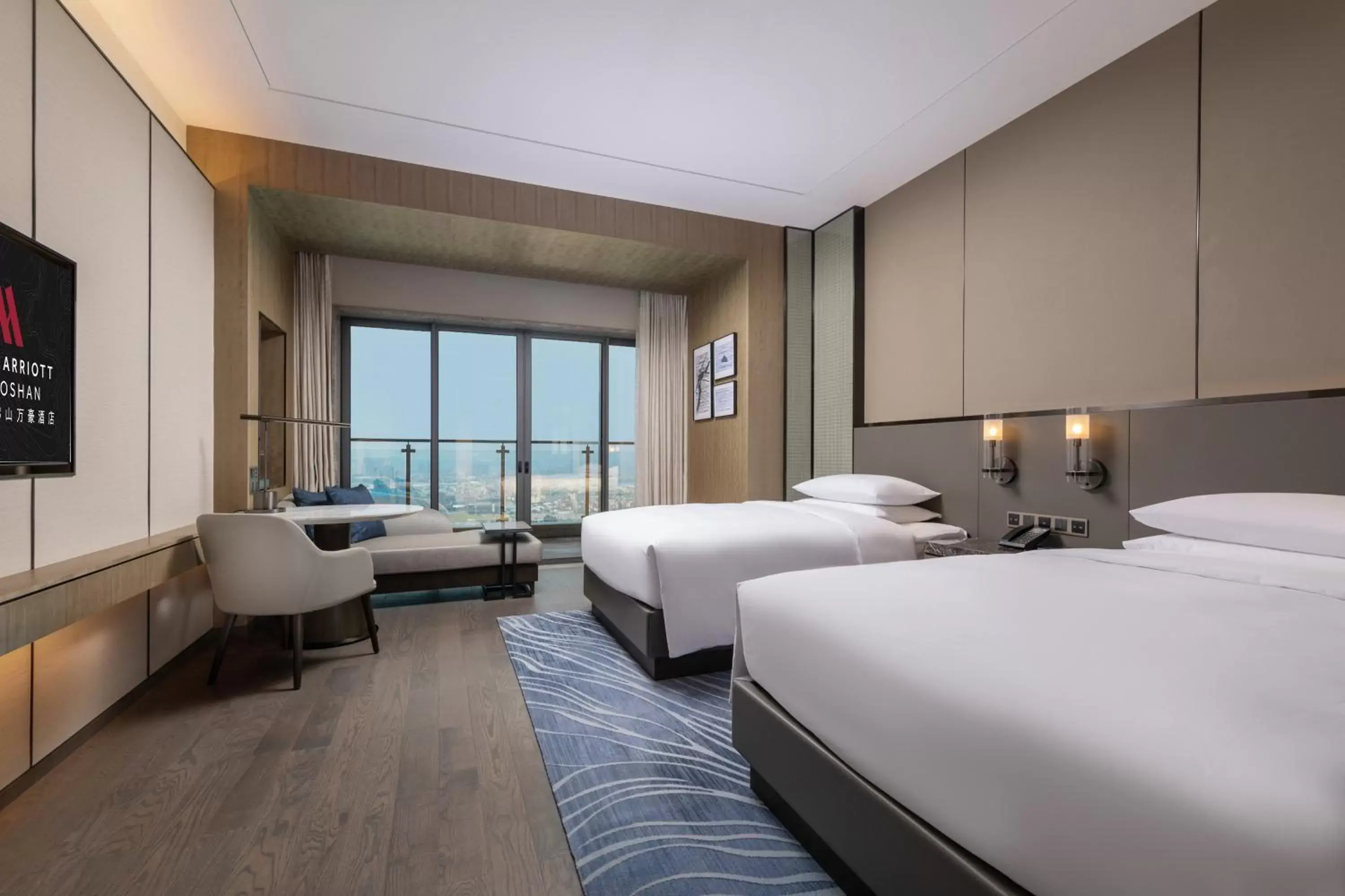 Double Room with Terrace in Foshan Marriott Hotel Double Room with Terrace in Foshan Marriott Hotel