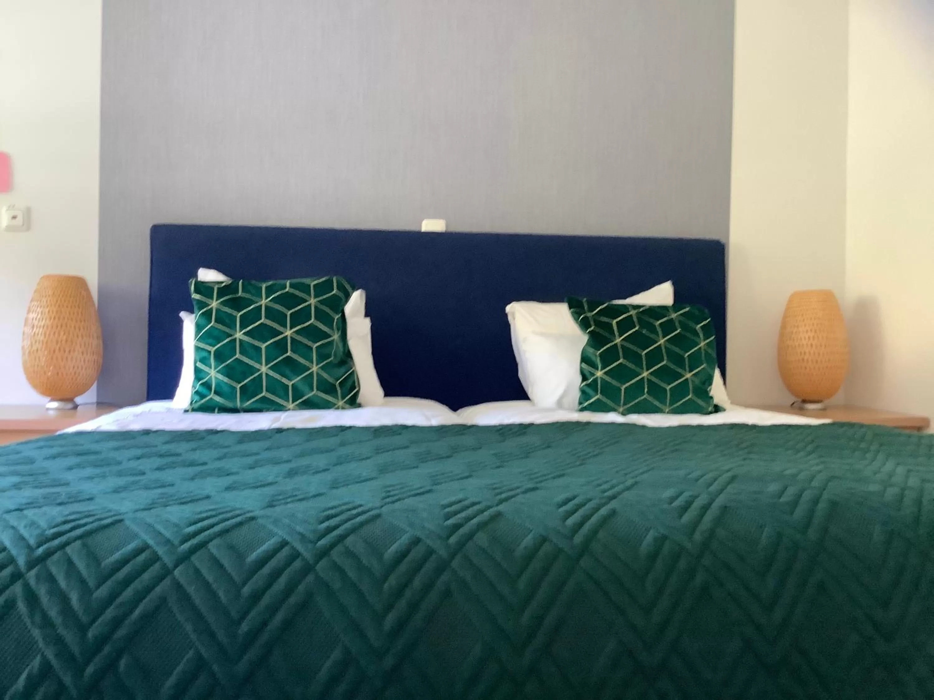 Bed in Am Obersee Hotel