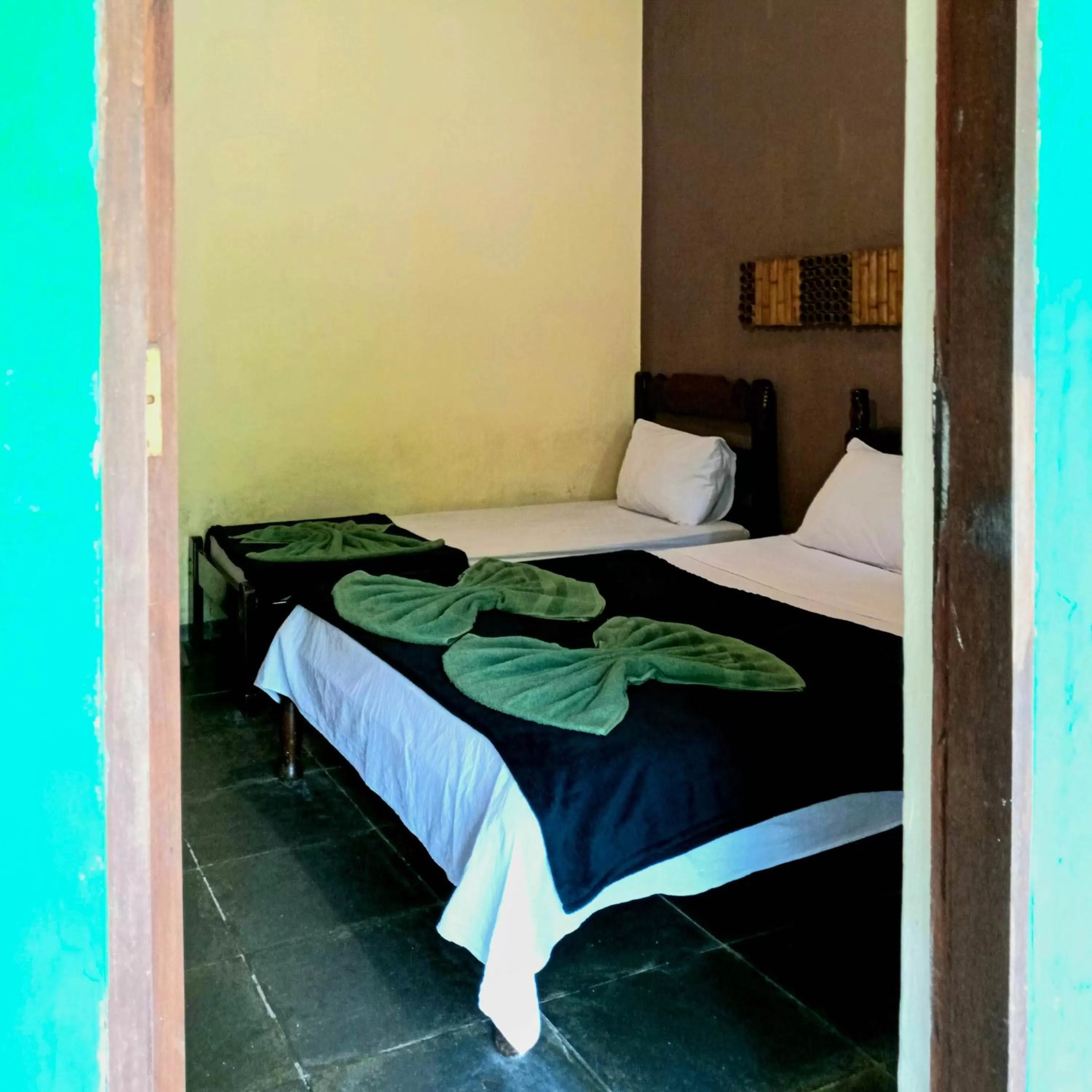 Bed in Pousada e Hostel Marthi