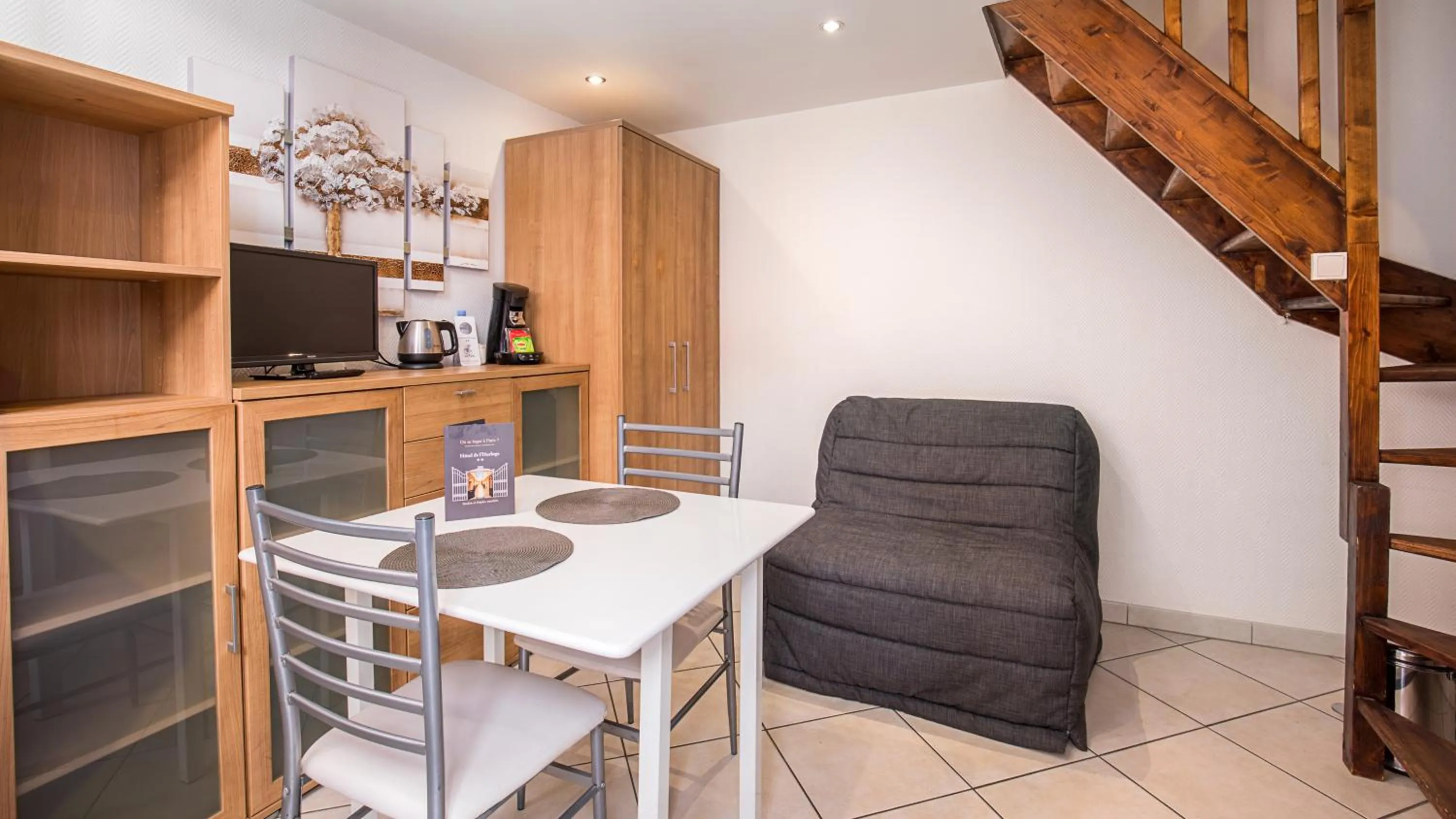 Dining area in Hotel De L'Horloge