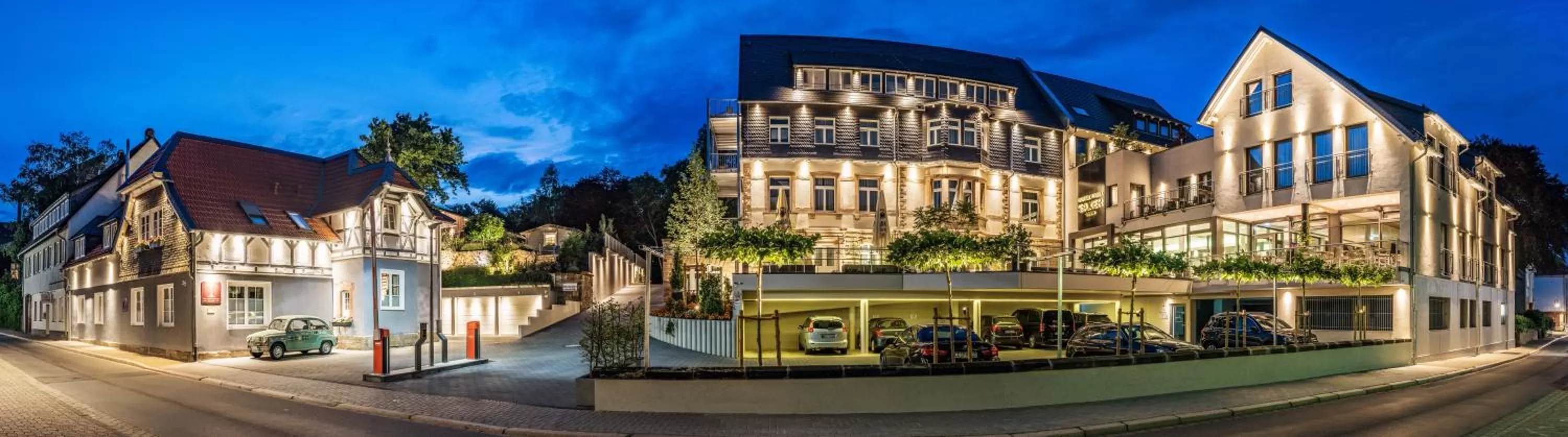 Property building in AKZENT Hotel Villa Saxer