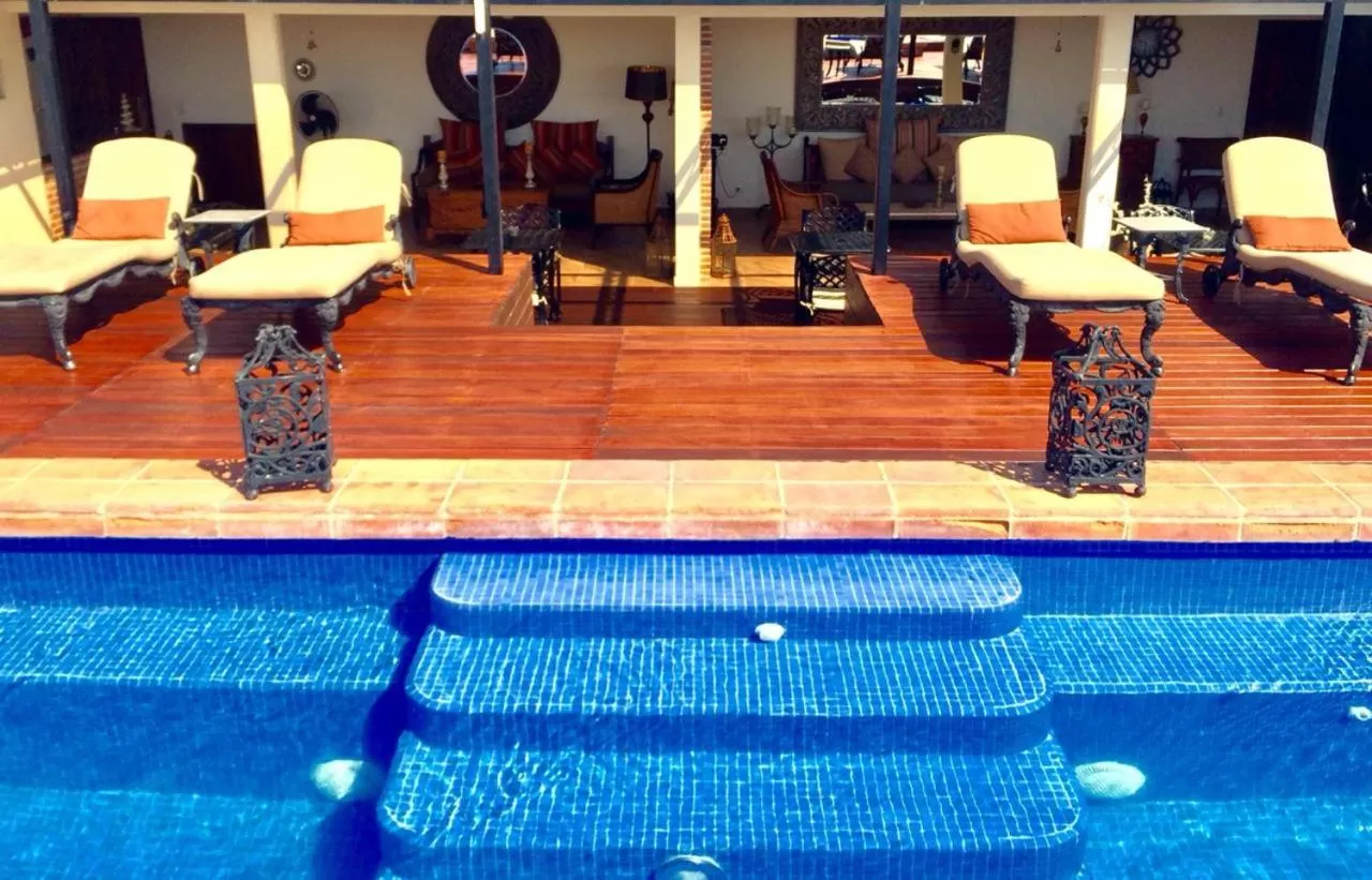 Pool view in La Pasion Colonial Hotel Boutique By Bunik
