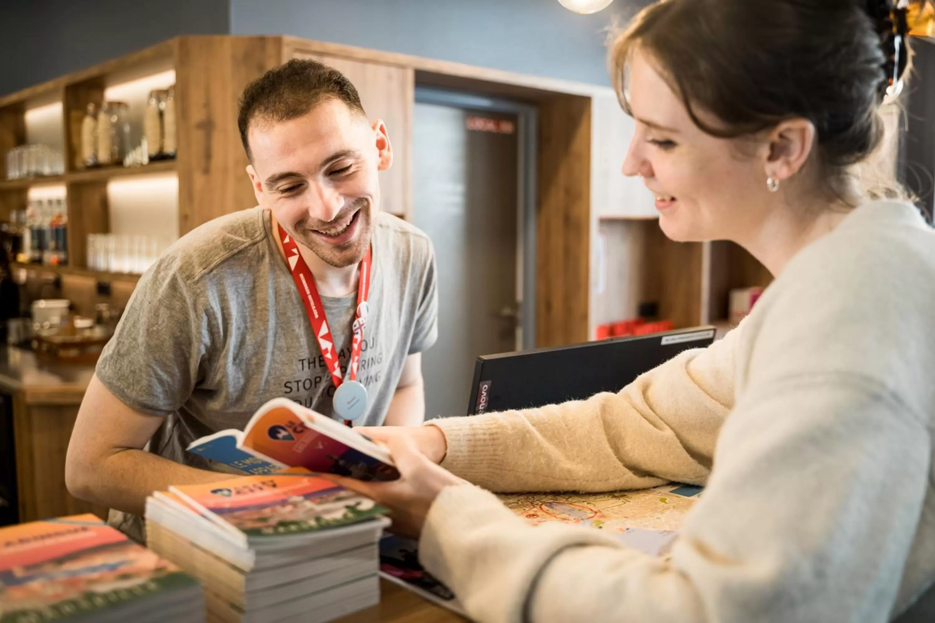 Lobby or reception in MEININGER Marseille Centre la Joliette