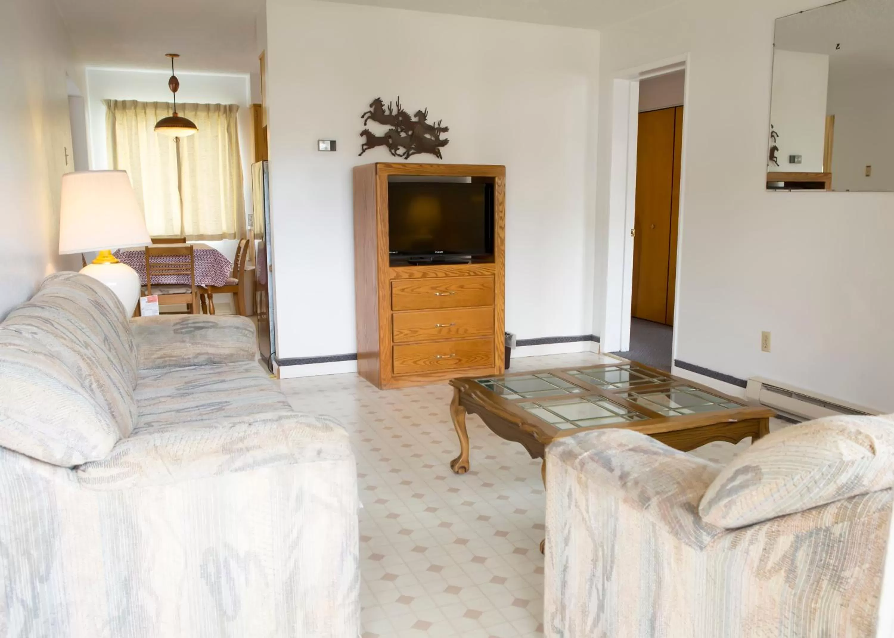 Living room in Dreamers Lodge