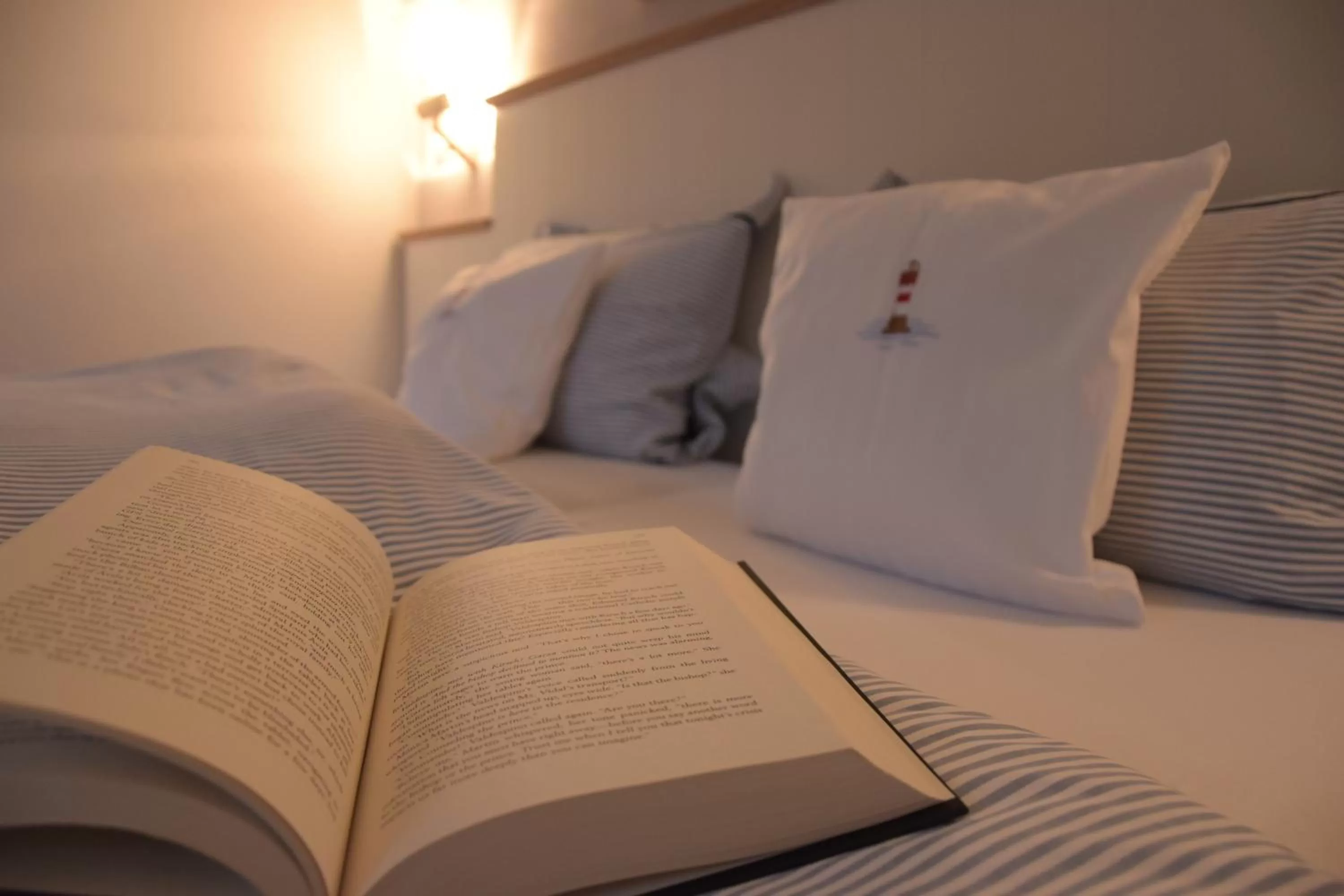 Bed in Hotel garni Seeluft Büsum