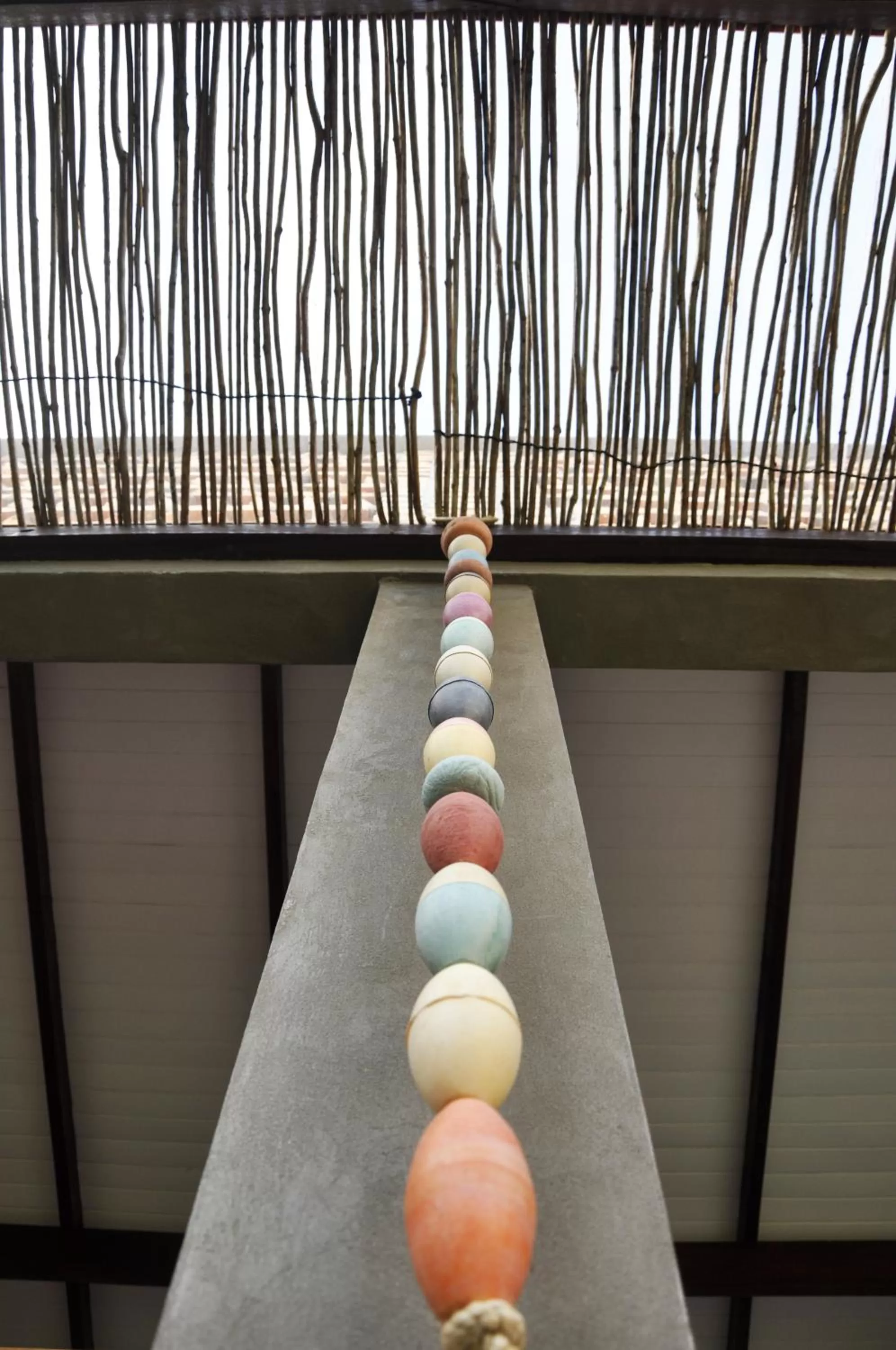 Decorative detail in Pousada Casa de João Kitehouse