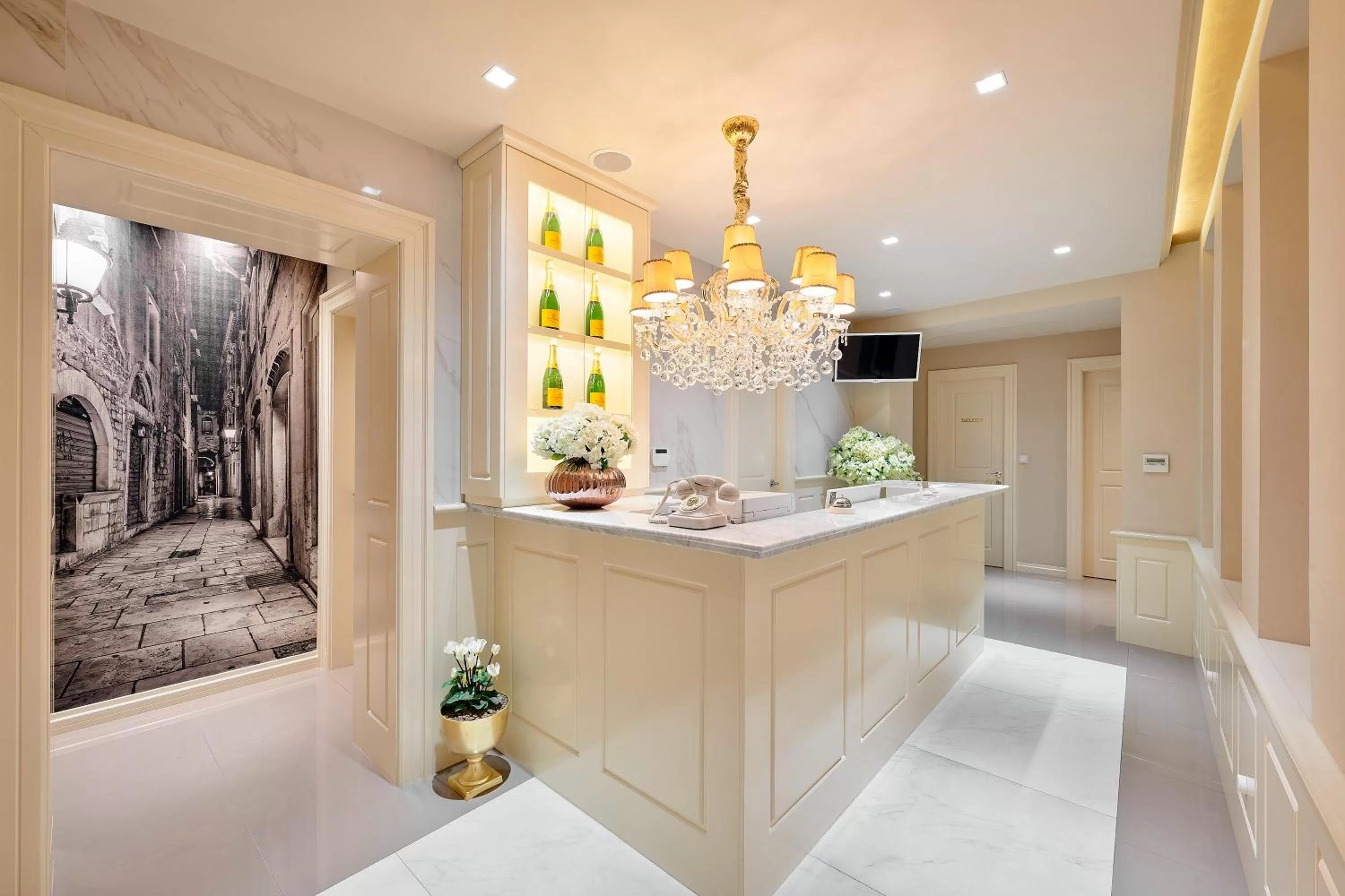 Lobby or reception in Piazza Heritage Hotel