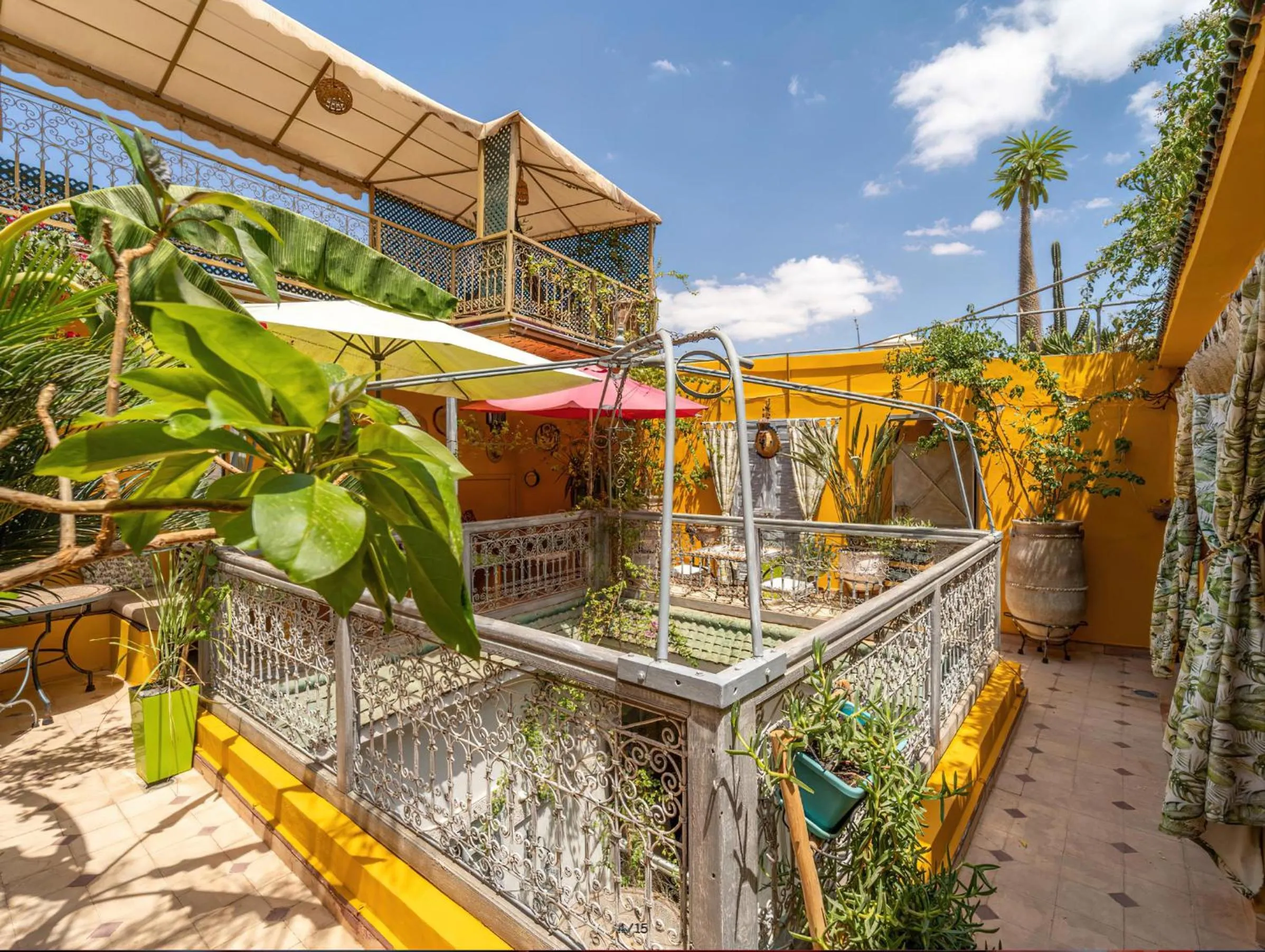 Patio in Riad Eloise
