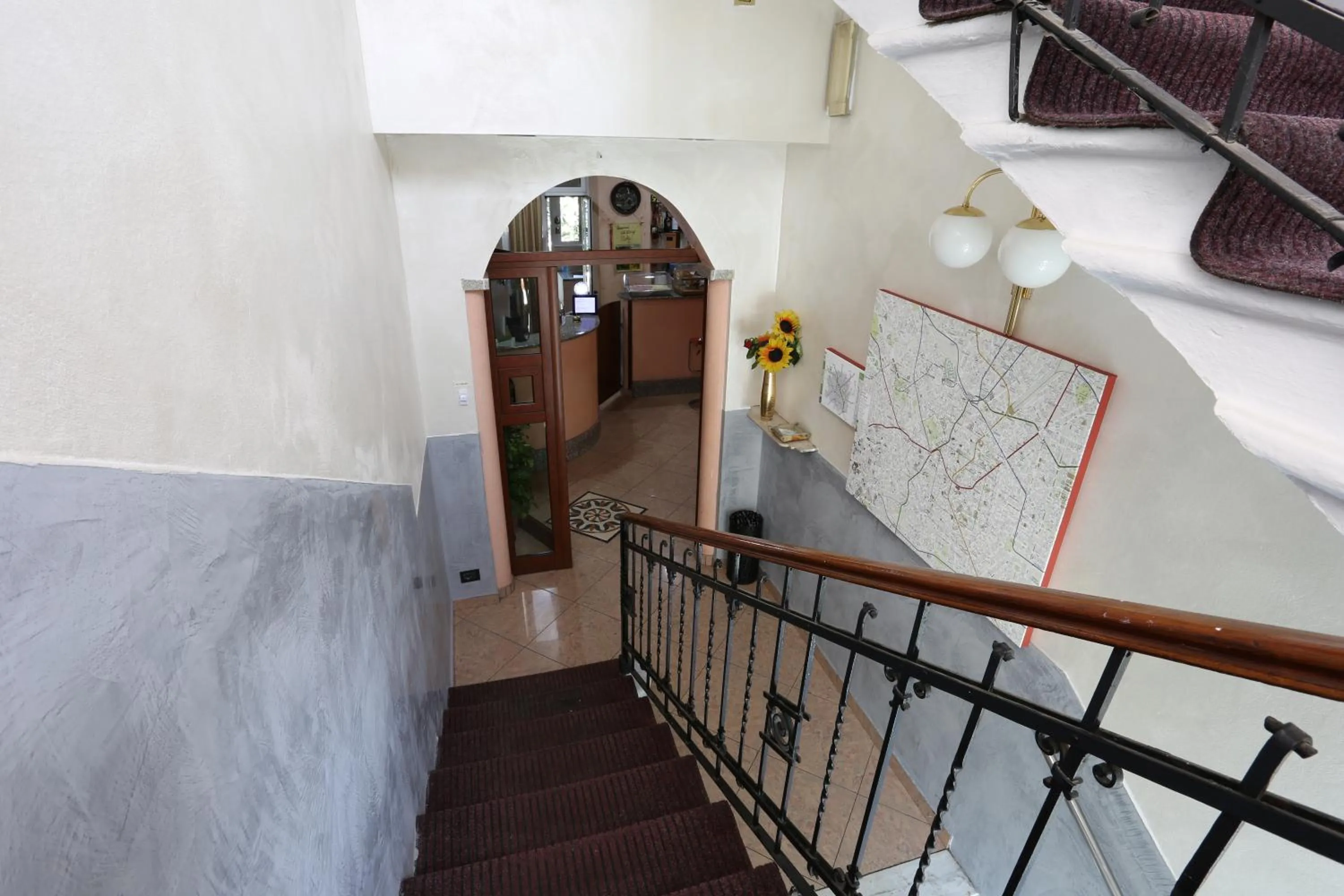 Decorative detail in Hotel Piola