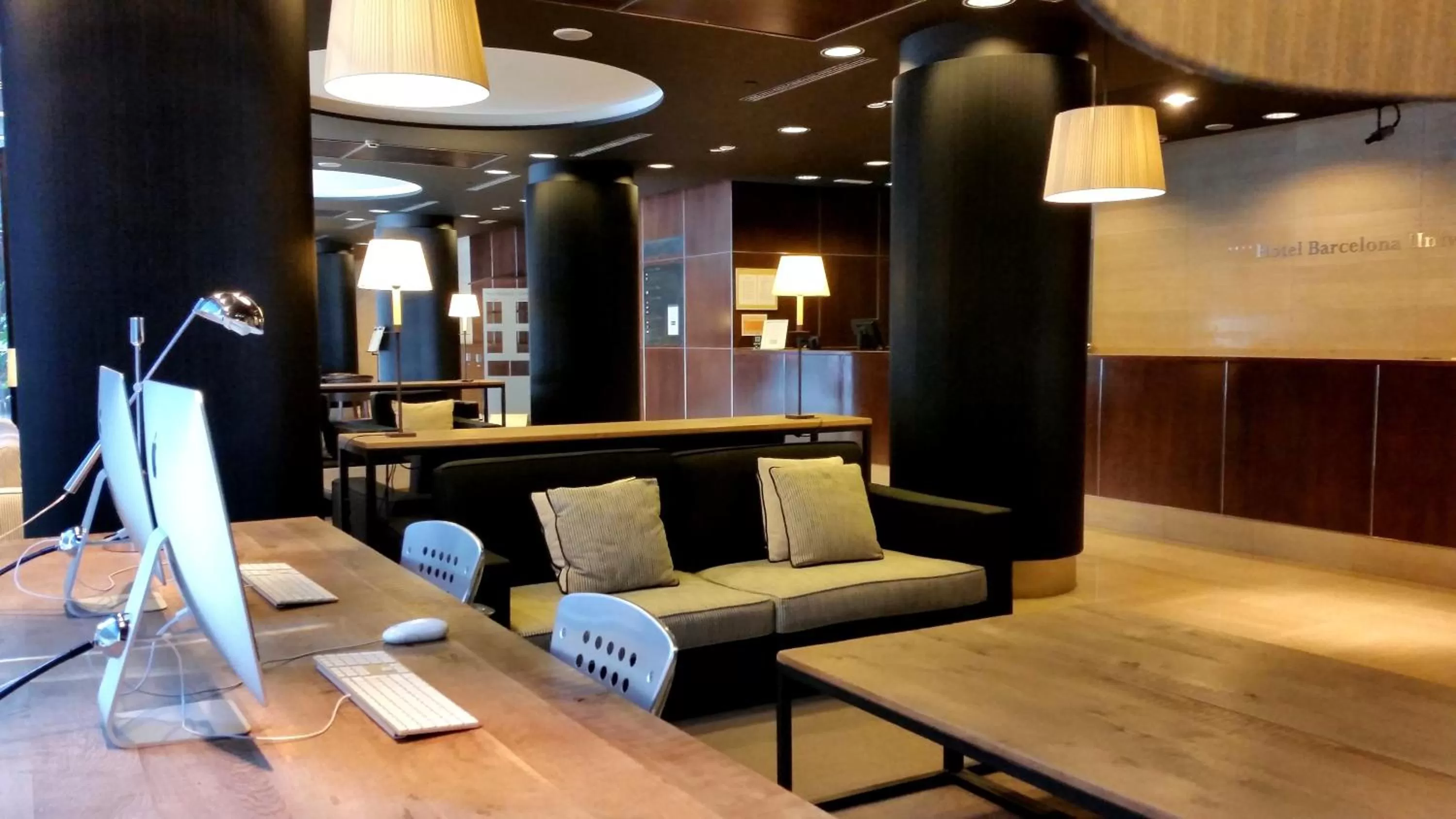 Lobby or reception in Hotel Barcelona Universal