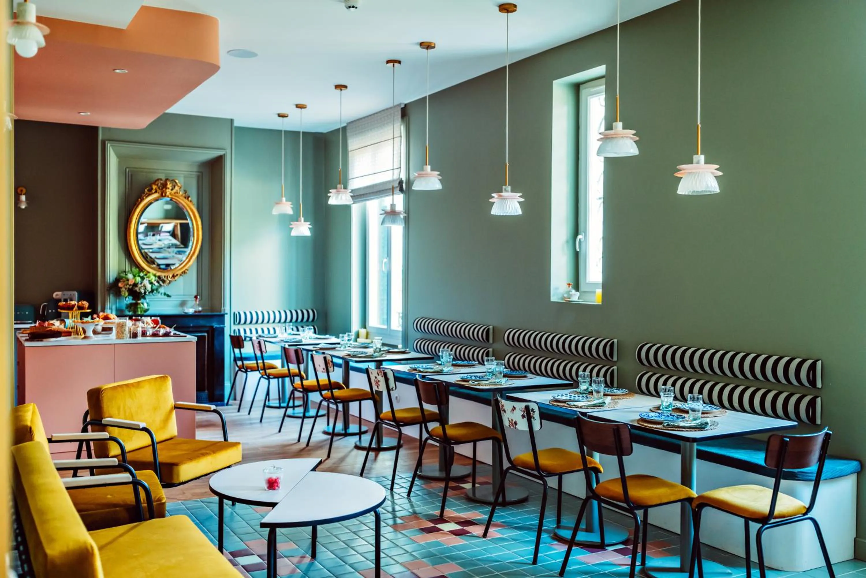 Breakfast in Hôtel Maison Lacassagne Lyon