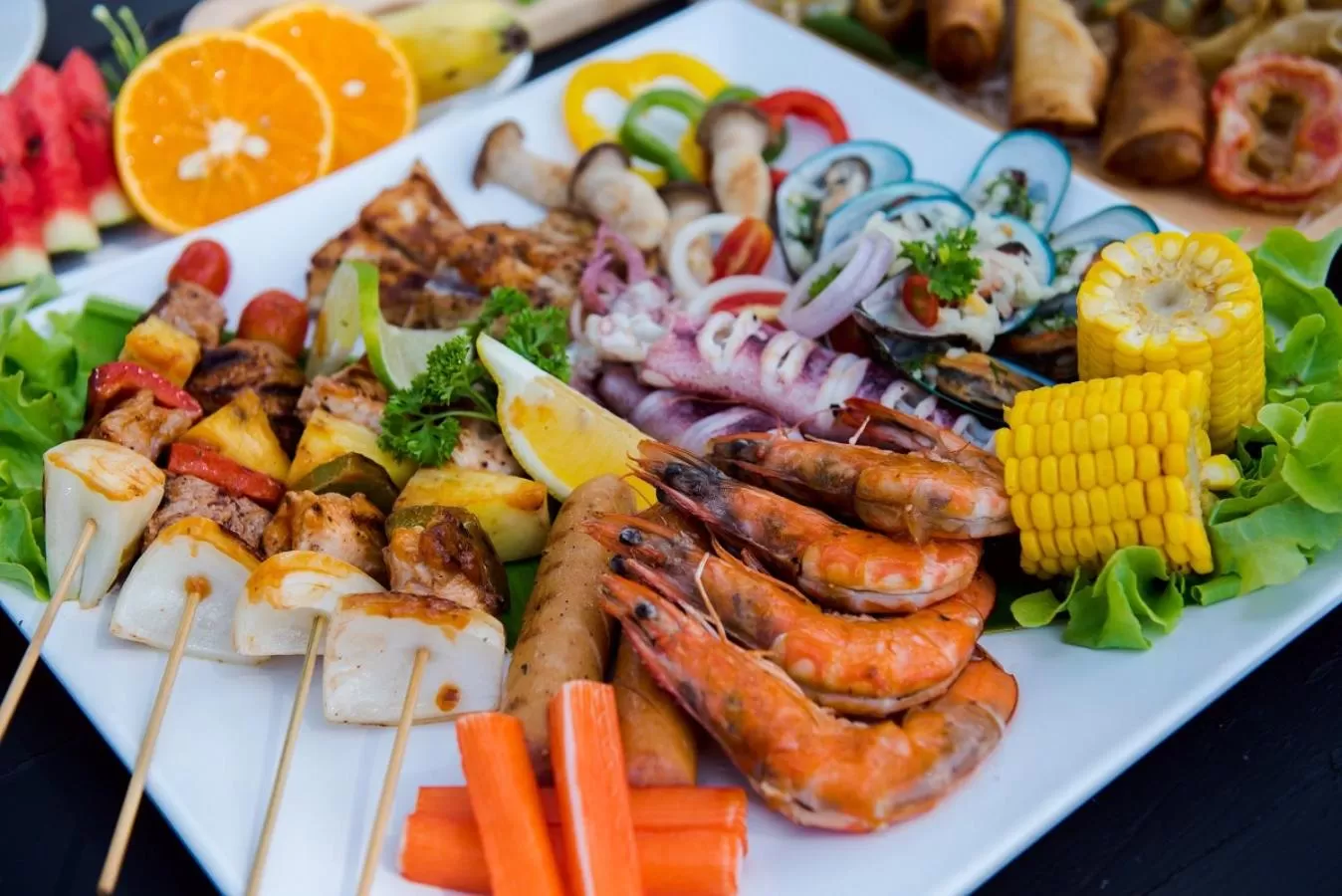 Restaurant/places to eat in The Beach Village Resort