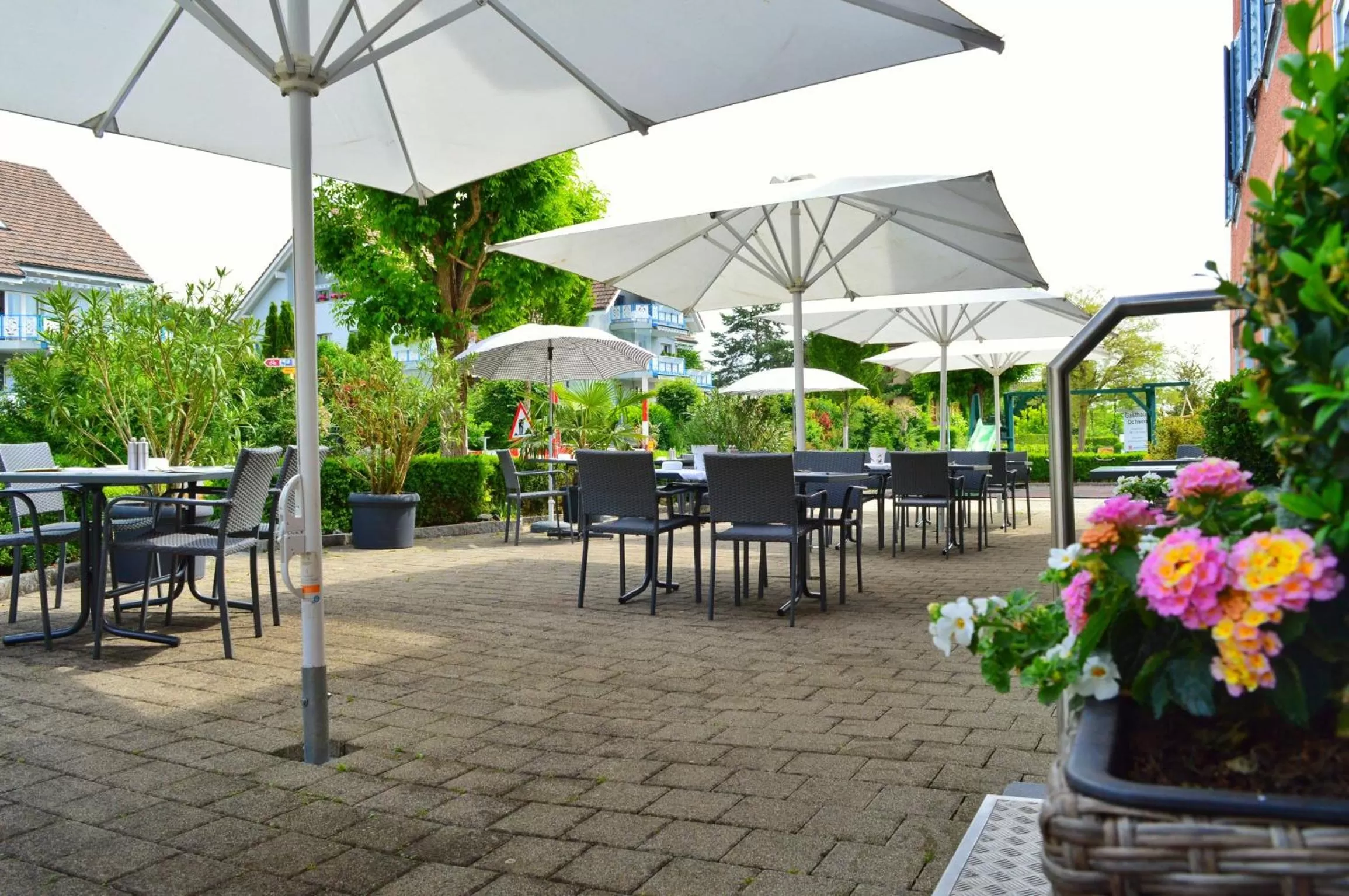 Patio, Restaurant/Places to Eat in Gasthaus Ochsen
