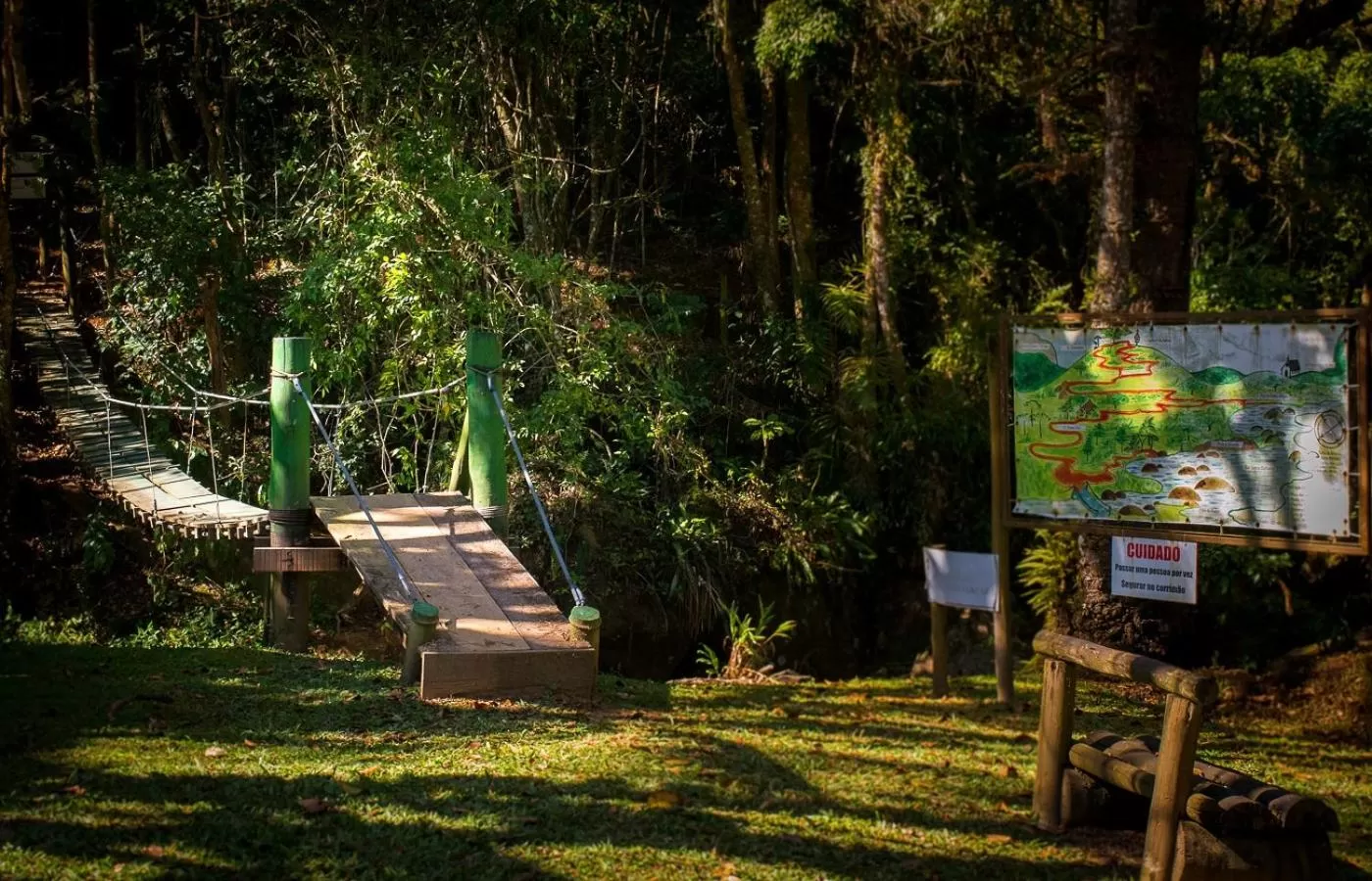 Hiking, Garden in Pousada Vila Santa Barbara