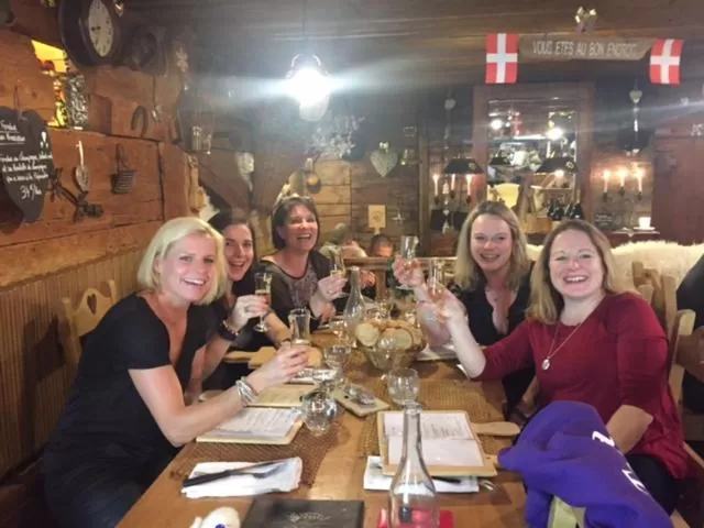 group of guests in La Bournerie