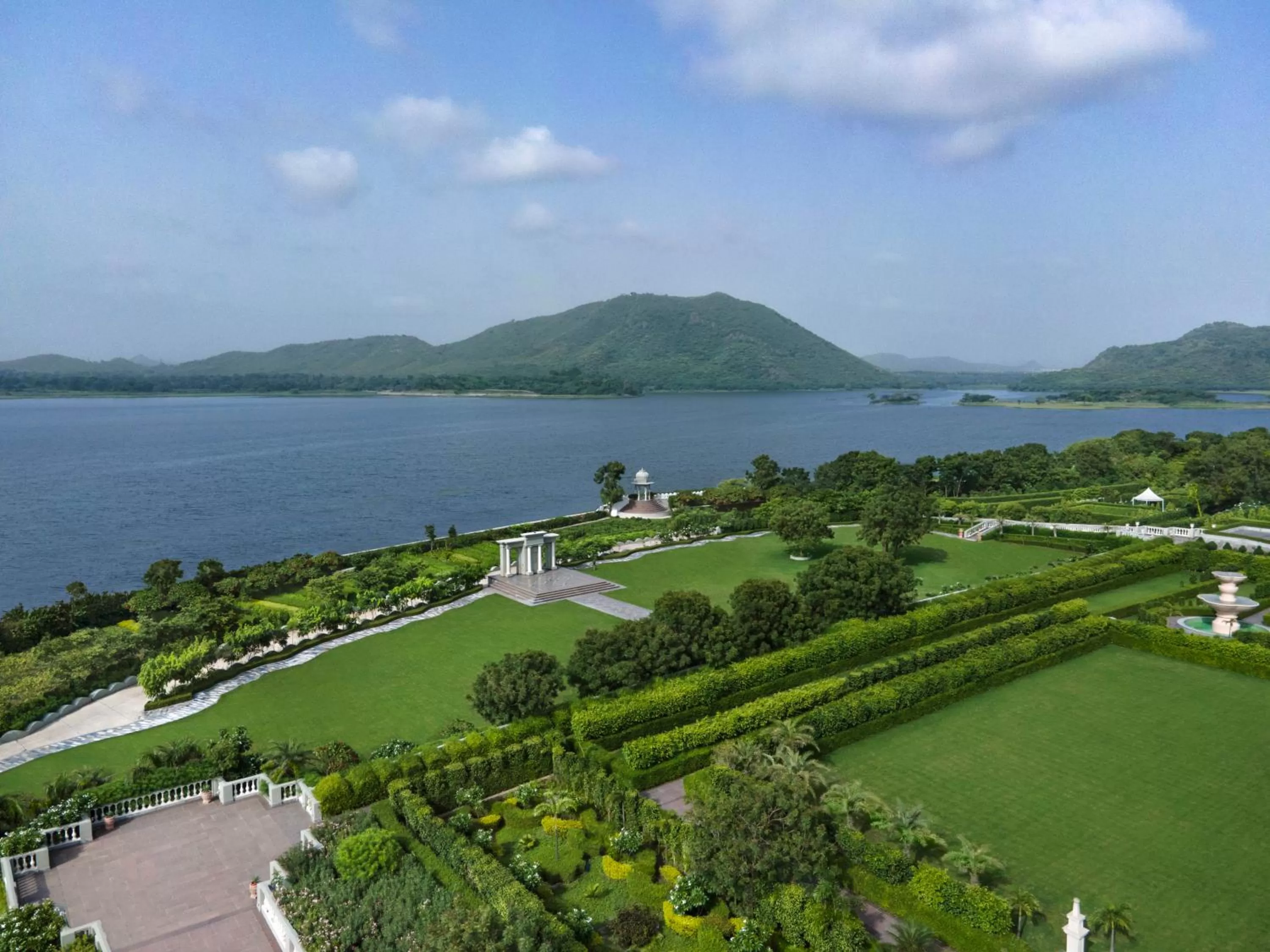 Bird's eye view in Raffles Udaipur