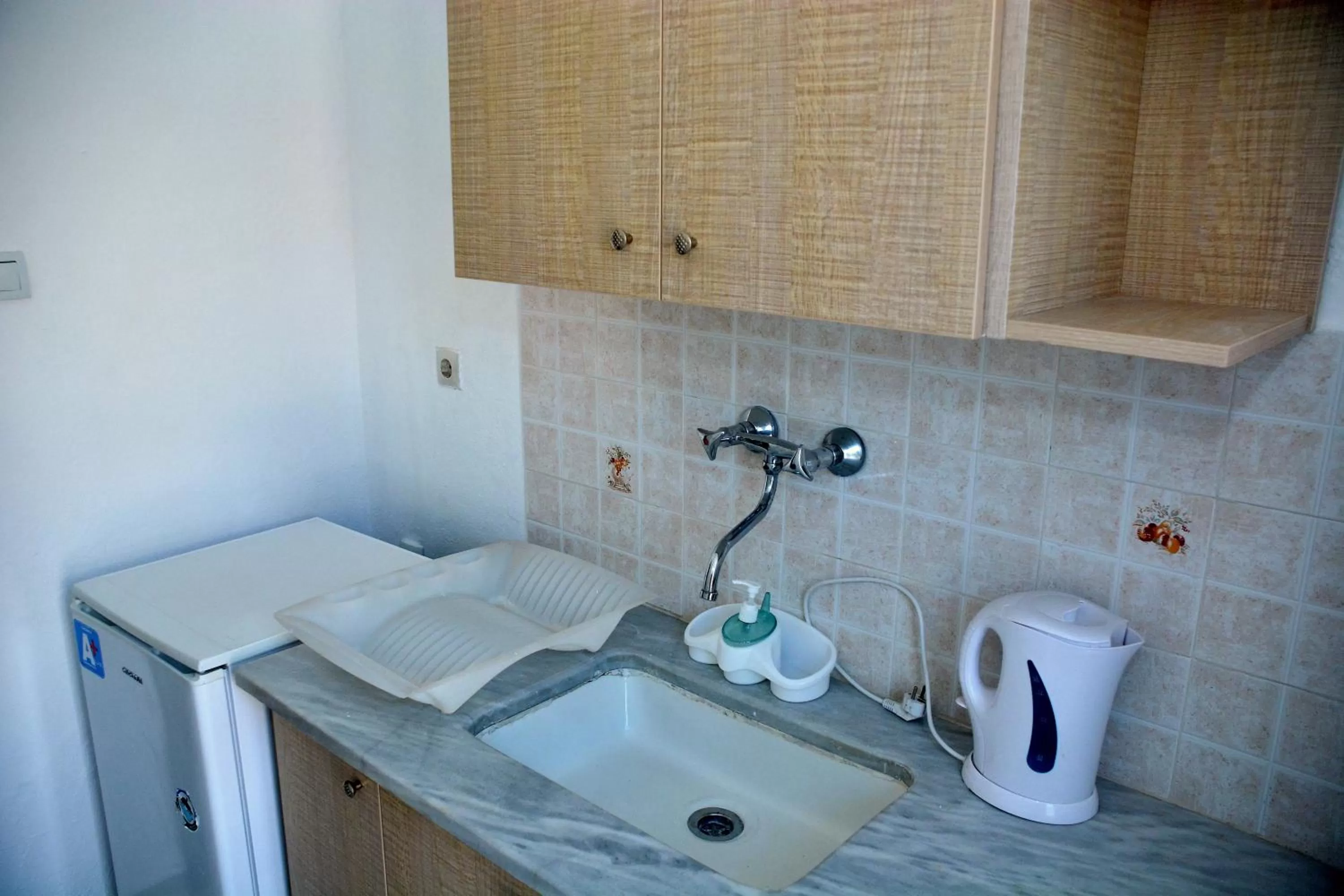 Kitchen or kitchenette, Bathroom in Hotel Germany