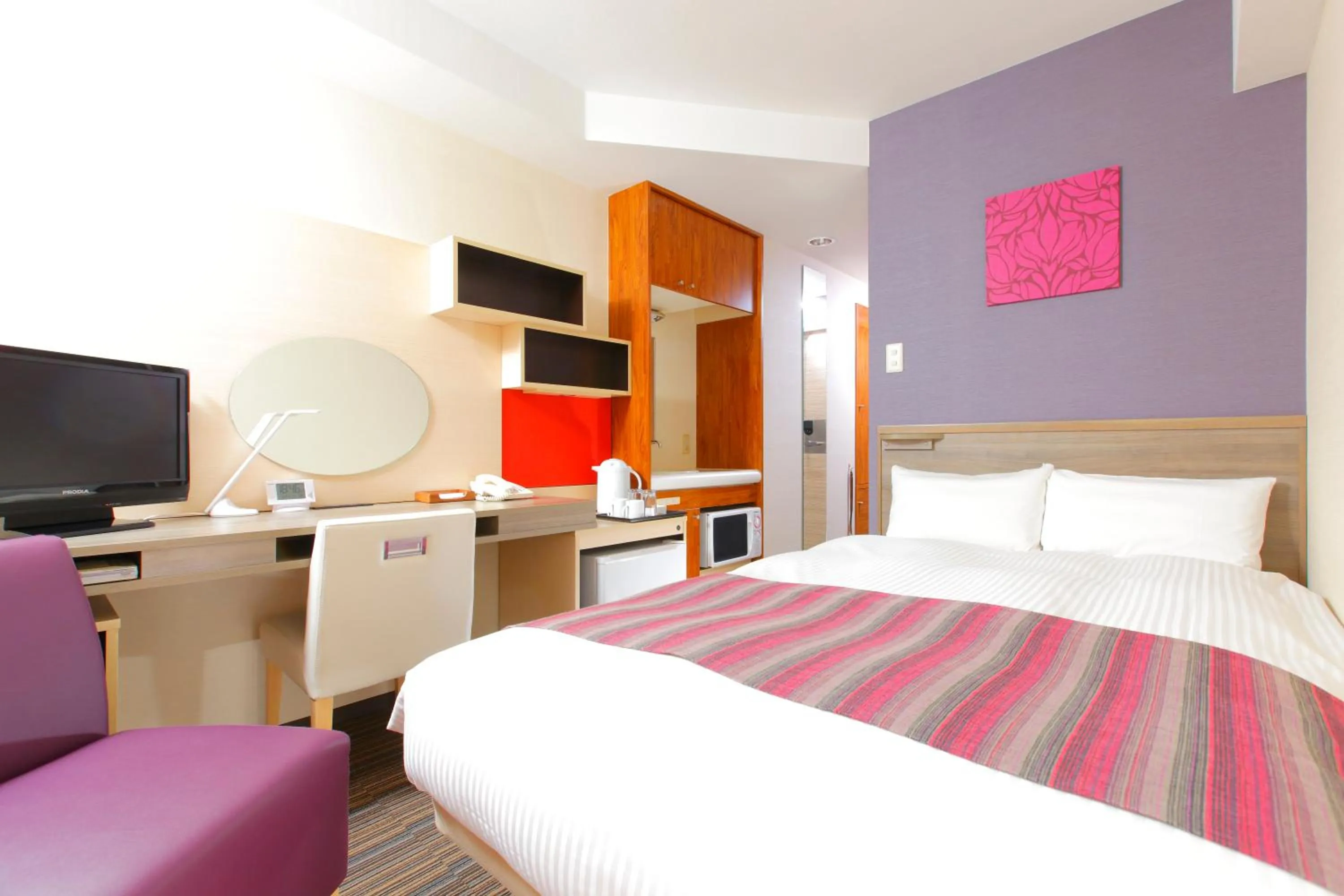 Standard Double Room with Small Double Bed - single occupancy - House Keeping is Optional with Additional Cost - Smoking in HOTEL MYSTAYS Asakusa